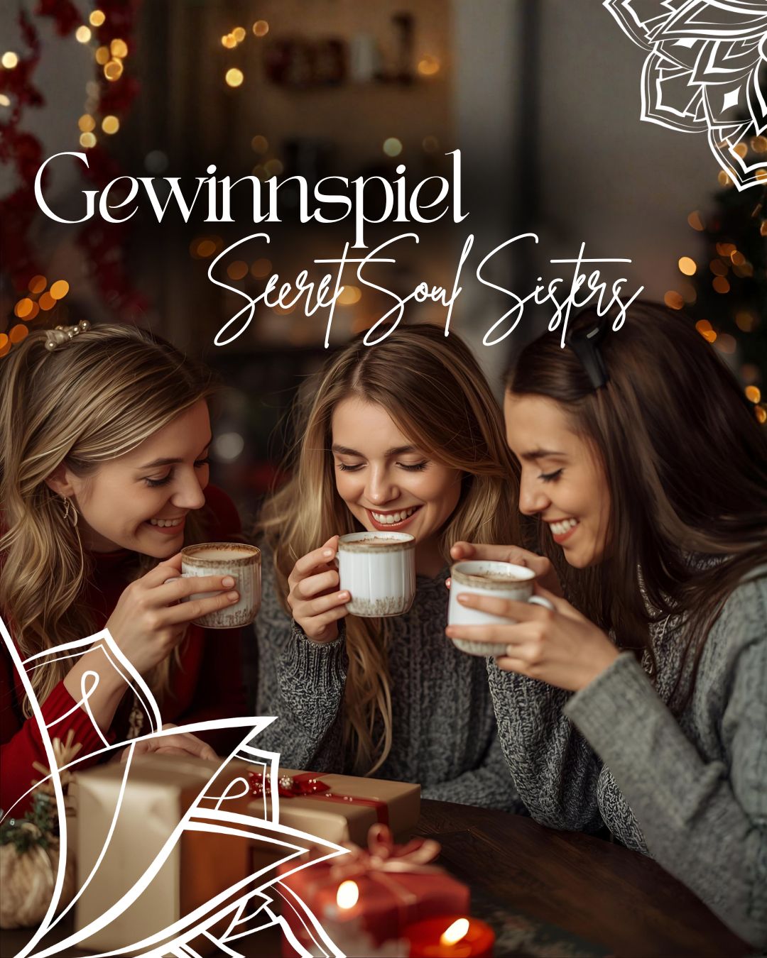 ☾ Speed-Gewinnspiel – Secret Soul Sister Circle ☾
Ich möchte dich von Herzen beschenken – mit einem Platz für dich und deine Soul Sister in einem ganz besonderen Cacao Ritual.
Am 12.12.2025 öffnet sich der Secret Soul Sister Circle für tiefe Verbindung, Loslassen, liebevolle Rituale und Wichtelmagie.
Folgendes kannst du gewinnen:
✨ 2× zwei Plätze im Secret Soul Sister Circle (jeweils für dich + deine Soul Sister)
✨Ganz viel Soul Sister Magic
So nimmst du am Speed-Gewinnspiel teil:
💛 Like diesen Beitrag
💛 Kommentiere, welche Soul Sister du mitbringen würdest
💛 Teile diesen Beitrag in deiner Story & verlinke mich @soulsisters_by_yogayoga, damit ich es sehen kann
Das Gewinnspiel endet in 24 Stunden – am 05.12.2025 20:00 Uhr. Die Gewinnerinnen werden von mir persönlich per DM informiert.
Bitte beachte:
💛 Der Gewinn kann nicht ausgezahlt werden.
💛 Melden sich Gewinnerinnen nicht innerhalb von 24 Stunden zurück, verfällt der Gewinn.
💛 Die Gewinnerinnen müssen auch ein Wichtelgeschenk mitbringen, damit die Wichtelmagie auch funktioniert.
Tipp:
Wenn du dir auf jeden Fall einen Platz sichern möchtest, melde dich gerne schon verbindlich online an. Solltest du gewinnen, erhältst du den Energieausgleich zurückerstattet.
Bei Fragen – schreib mir jederzeit eine DM ✨
Das Gewinnspiel steht in keiner Verbindung zu Meta / Facebook / Instagram. Verantwortlich für das Gewinnspiel ist @soulsisters_by_yogayoga.
#soulsistercircle #womencircle #frauenkreis #soulsisters #sacredcircle #feminineenergy #womenempowerment #cacaoritual #cacao #vorweihnachtszeit