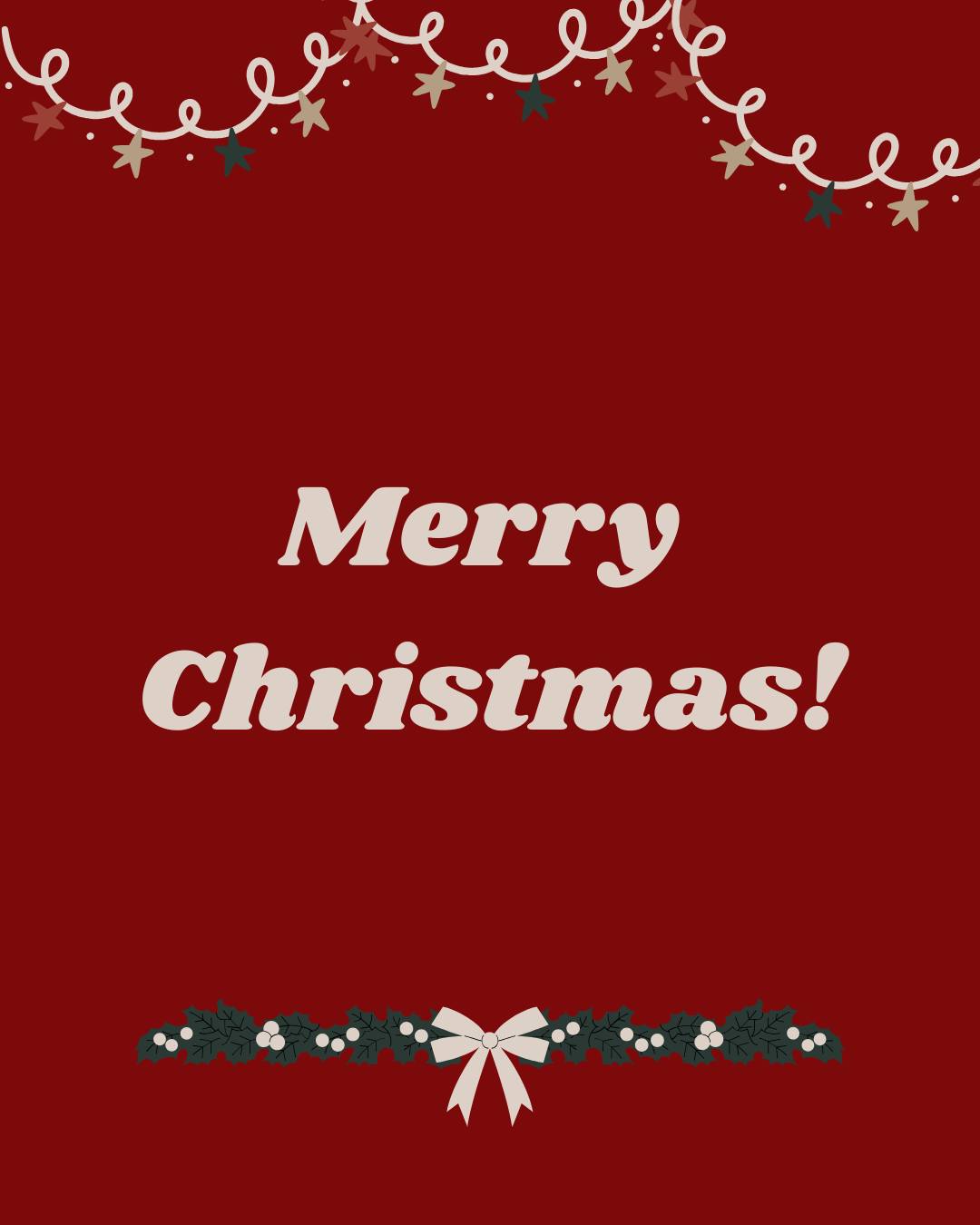 Season's Greetings from NESMS! We hope you're enjoying the festive period 🎄❄