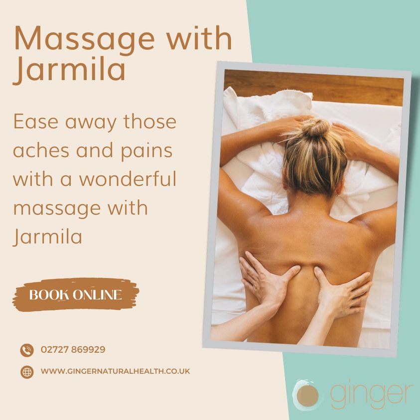 Why not treat yourself or a special loved one to a massage with Jarmila. Available to book online 24/7 or call 01727869929.
#massage #stalbans #MassageTherapy