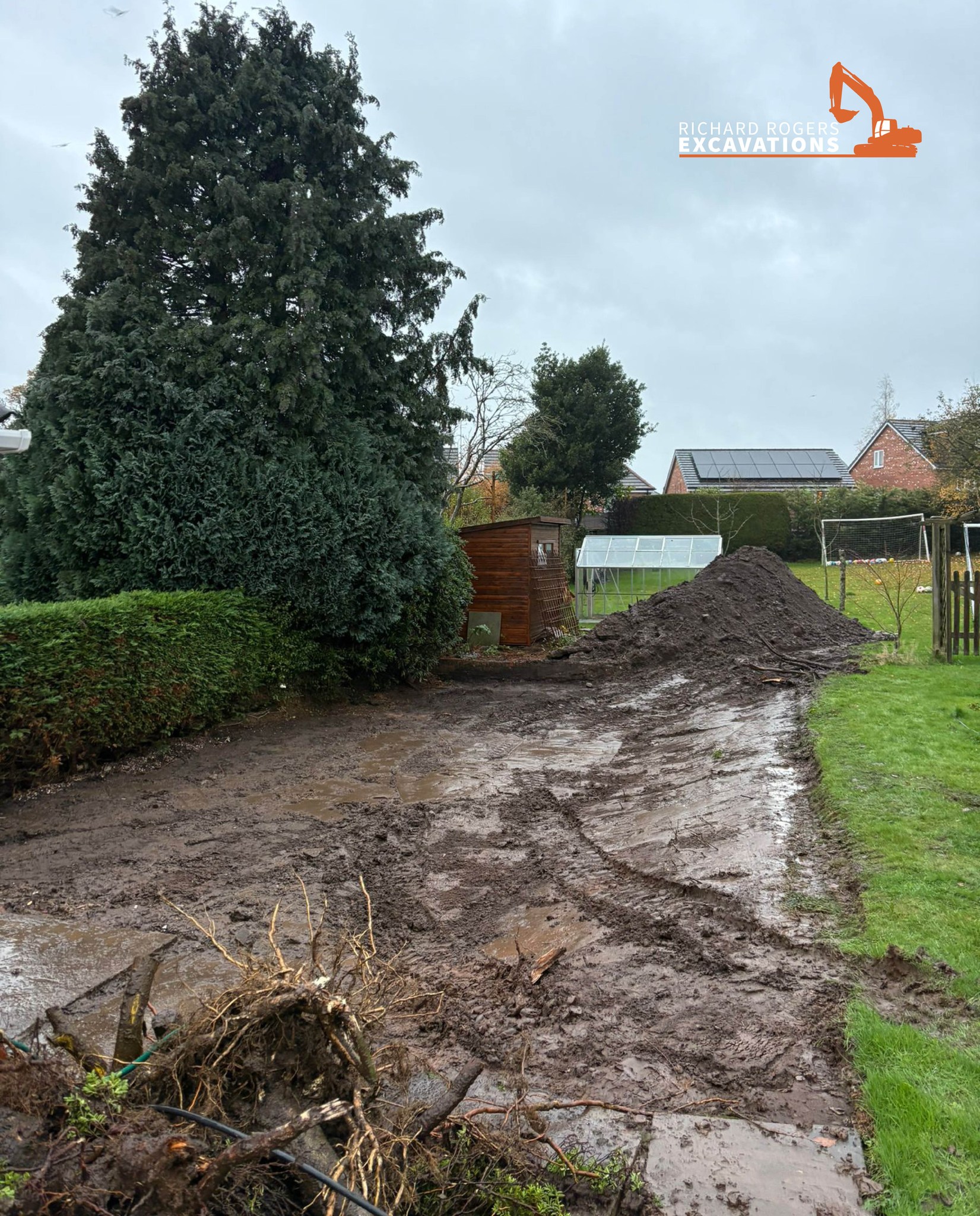 Clearing the way for a brand-new shed ๐ก๐ช
Old base out, ground levelled and prepped - ready for a fresh, solid shed base to go in. Another tidy job completed!
If you need shed base prep, garden clearance or mini digger work, visit our website for a free quote ๐
๐ www.richardrogers-excavations.co.uk
#ShedBase #GardenClearance #Groundworks #MiniDiggerHire #Landscaping #RichardRogersExcavations