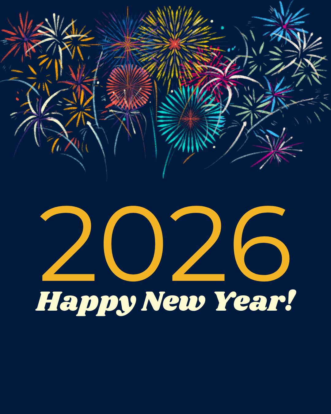 Wishing you all a happy and healthy 2026!