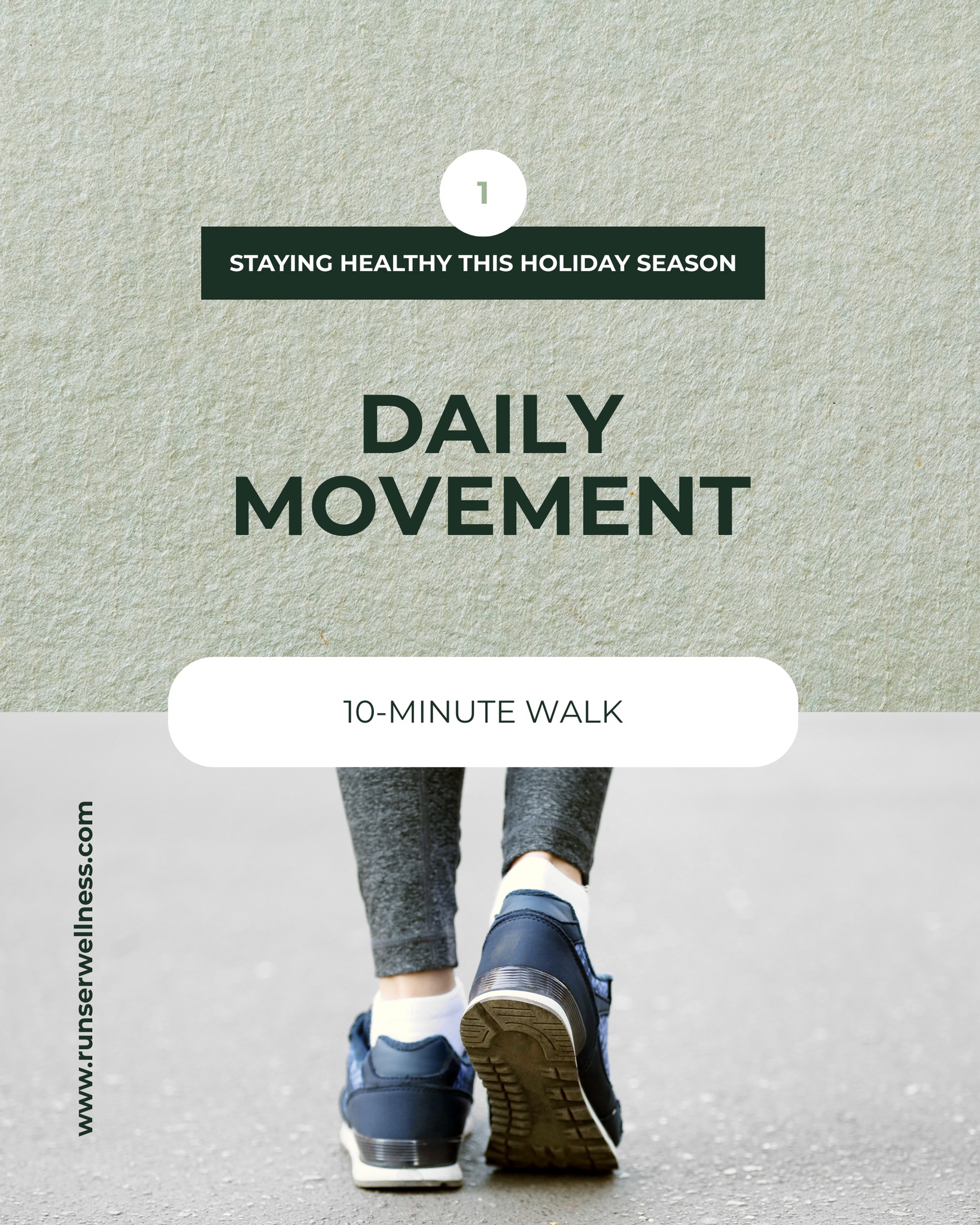 December is here, and it's the perfect time to focus on our health!
As we dive into this month, we’ll be sharing practical tips to help you stay healthy and energized.
To kick things off, our first tip is simple: move every day!
Start with just a 10-minute walk each day. It’s a great way to clear your mind, boost your mood, and get your blood flowing. Plus, it’s an easy way to fit some physical activity into your busy schedule.
Let’s make this month about putting our health first.
Follow along for more tips, and let’s support each other on this journey to wellness!