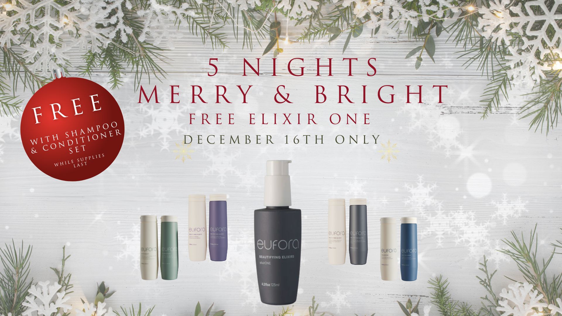 Tomorrow Only! #5nightsmerry&bright #christmastime #GiftingIdeas