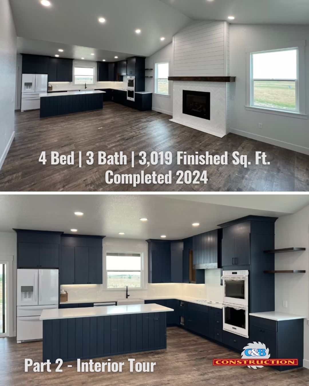 Step inside The Victor Home 🏡
Clean lines, cozy textures, and thoughtful details. Every space designed side-by-side with our clients.
💙 Navy cabinetry
🔥 Herringbone fireplace
🛁 Bright master bath
📚 Personalized kids’ rooms
Smaller square footage. Smarter design. Endless character. Perfect for this family.
Check out more completed custom homes. Link in bio.
#customhomebuilder #coloradohomebuilder #northeasterncolorado