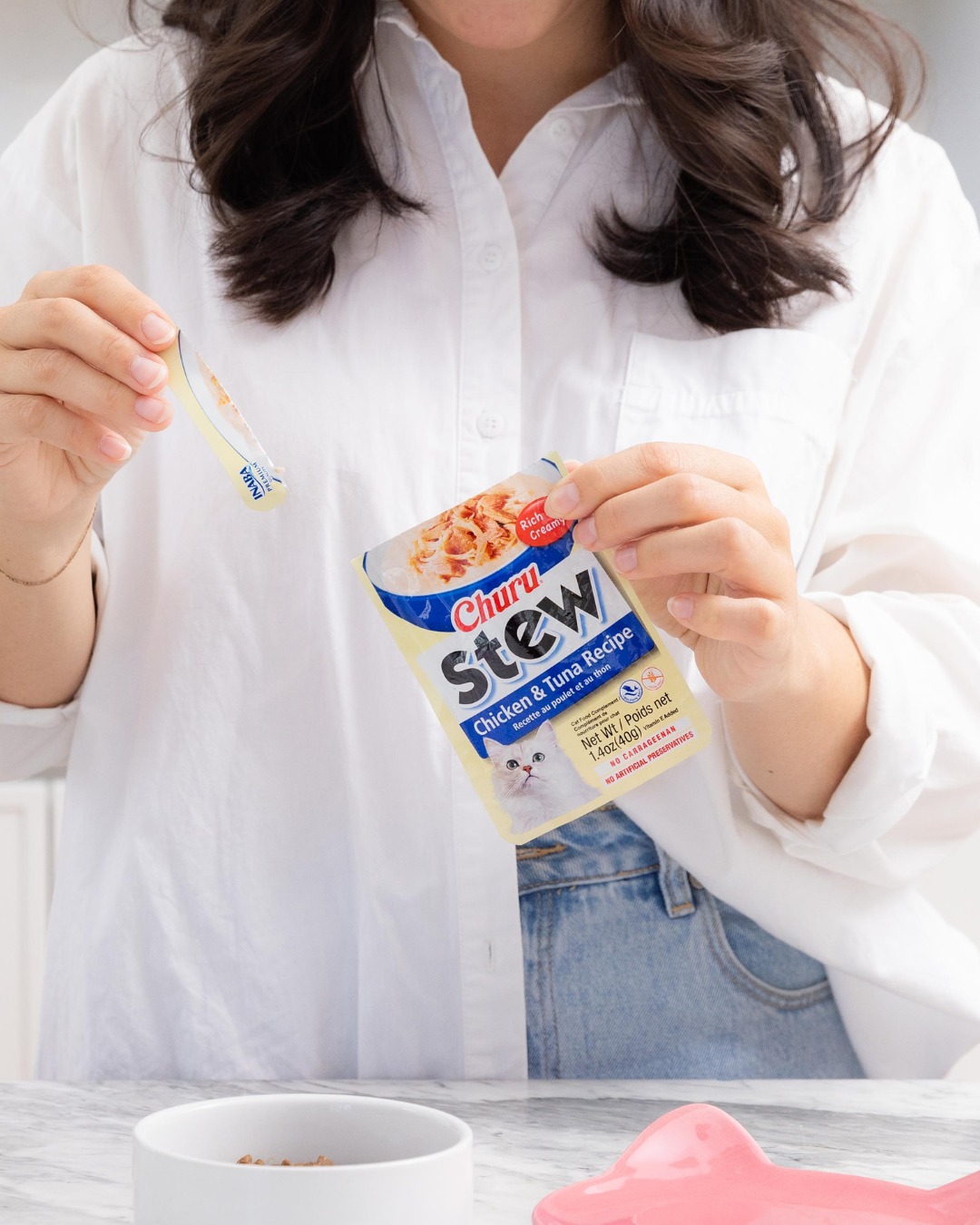 Churu Stew is now available to purchase at @woolworths_au.
Made with human-grade ingredients (yes, that good!), this rich, creamy addition mixes perfectly with dry food or serves as a delicious side dish.
High in moisture but low in calories, it's the secret to keeping your feline hydrated and happy!
#ChuruStew #GourmetForCats #ChuruAtWoolworths