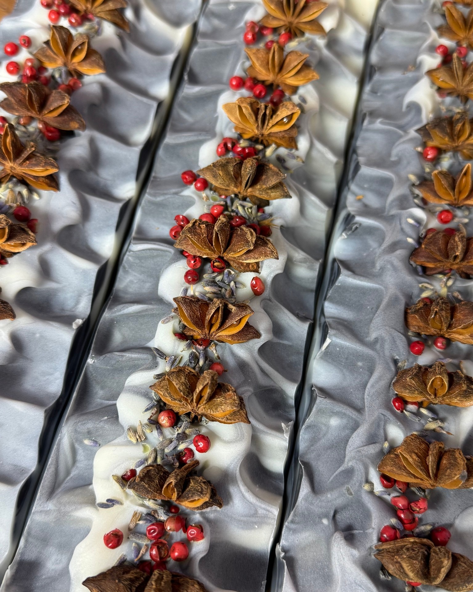 there are a few
ANISE & CHARCOAL
Naturally Handcrafted Soap left.
Sweet Anise, Lavender and Peppermint make a scrumptious
combination. Charcoal is a deep cleaning ingredient.
Star anise and natural toppers can be flicked off before use.
This Limited Holiday Collection is available while supplies last!
Use code HOLIDAY2025 for 10% OFF your orders until 12/31
Available on our website or in person @dreaminggoddess in #PoughkeepsieNY
#artisansoap #handcraftedsoap #holidaygiftsets #holiday2025
#handcrafted #soapgifts #skinsosoft #shopsmall #HandcraftedHoliday
#TrendingNow #NaturalSkincare #ColdProcessSoap #HolidaySoaps
#GiftSmall #HudsonValleyMakers