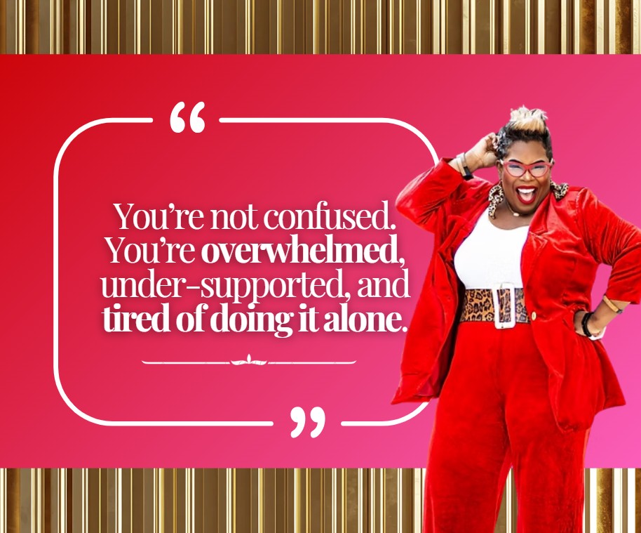 Women think they’re confused — but most are simply unsupported.
You don’t lack intelligence.
You don’t lack talent.
You don’t lack ideas.
You lack clarity, structure, and someone to help you connect the dots.
Fear fills in the gaps where clarity should be.
The Fire Circle gives you direction — without the guesswork.
Comment “CLARITY" for the details!