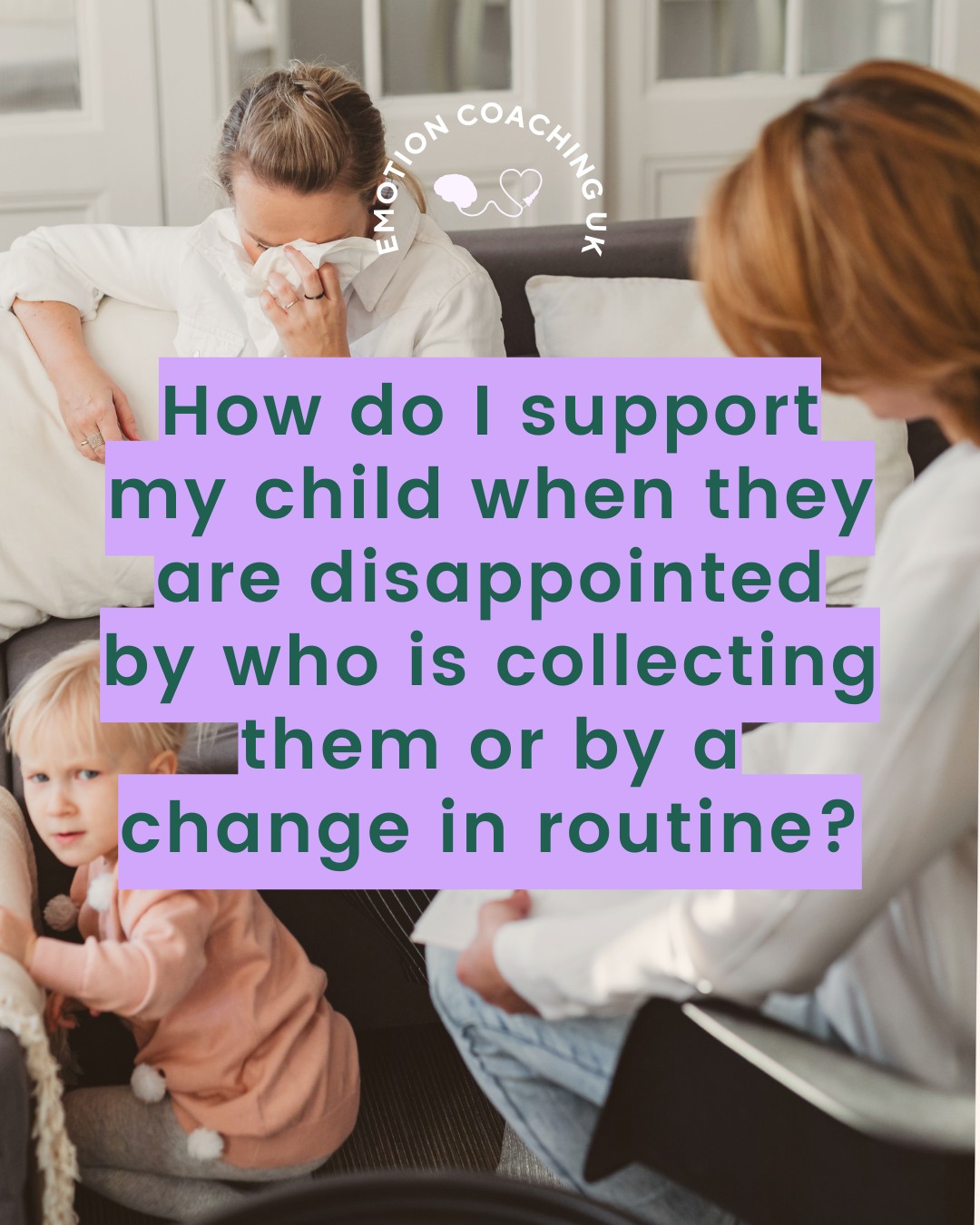 🧠 Reflection Question:
How do I support my child when they are disappointed by who is collecting them or by a change in routine?
Do they become upset when they expect one person but someone else arrives? Do they cry, refuse to leave, or hide away?
Do you:
🚶 Give them space instead of rushing in?
🗣️ Acknowledge their feelings with calm, gentle words?
🌳 Use familiar routines or comforting details to help them feel safe again?
🌱 Children can feel powerless when plans change. By validating their emotions, giving them time to process the feelings and assimilate the new information, perhaps offering safe, familiar anchors, we can help children move from fear and disappointment to calm and connection.
✨ Want to grow in responding with empathy and insight?
✅ Use our free Emotion Coaching resources on our website
✅ Come train with us! We offer online Emotion Coaching courses for parents, educators & professionals
#EmotionCoaching #BigFeelingsLittlePeople #TransitionsAreTough #EmpathyInAction #ParentingReflection #ConnectionBeforeCorrection #ECUKResources