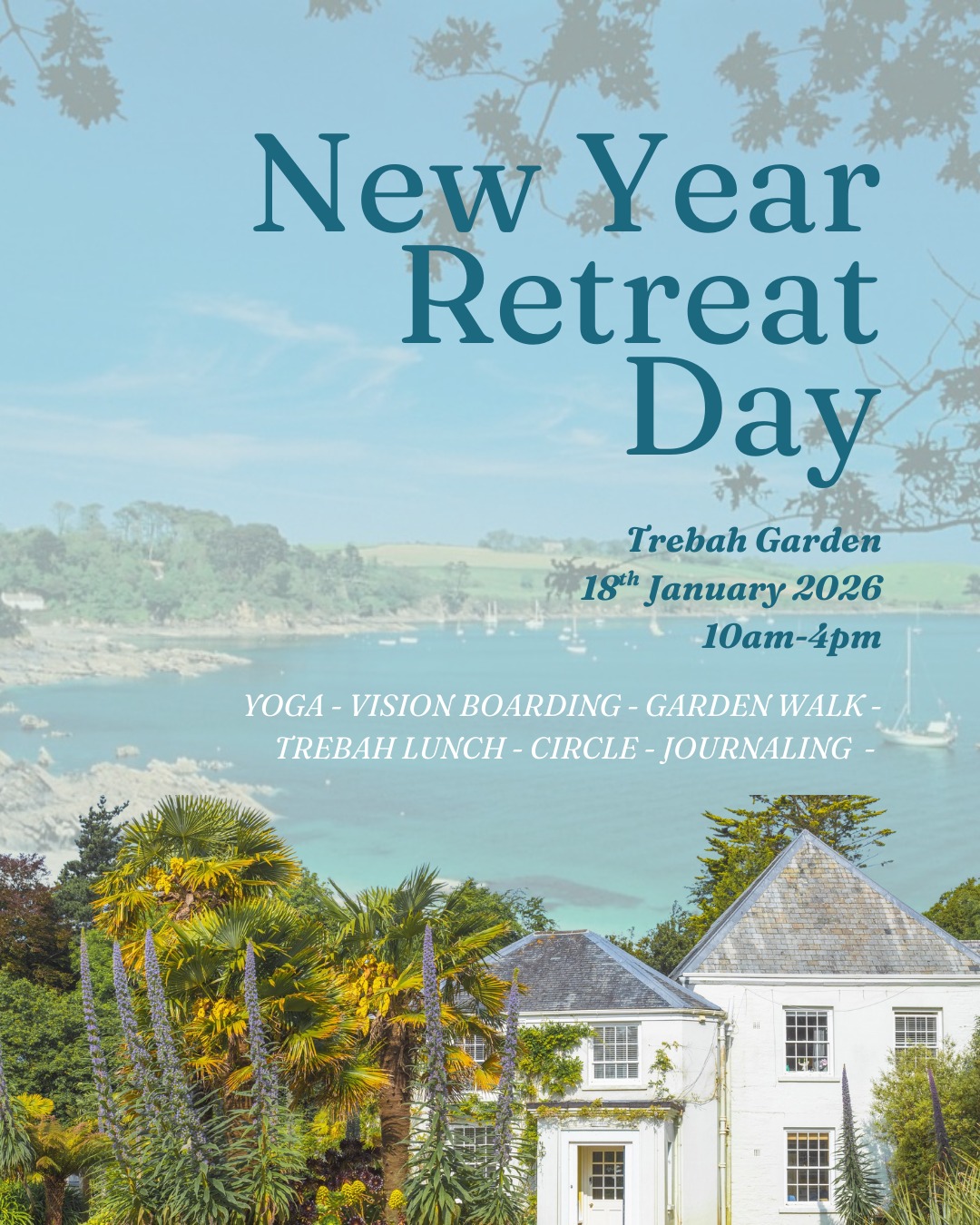 I'm back at @trebahgardencornwall again on 18th January for a day retreat of yoga, garden wandering,beach time and river gazing, before we enjoy a delicious Trebah lunch and an afternoon of vision boarding to ease into 2026 with a sense of play and relaxation 🎉
Each time I hold these I love them more, and it's such a joy to spend time with all the wonderful souls who come along!
If you'd like to book for yourself or a loved one (or both!), head to the link in my bio and purchase your tickets - just 10 spaces available. For a bespoke gift voucher, send me a DM or email and I can make you a digital copy.
We've kept the price at £68 (£62 for Trebah members) which is the same as the last two years and an absolute steal compared to most retreat days at the moment! Lunch, yoga and a full day of held space together, 10am-4pm (I really *should* have increased the price but it was simpler to keep it the same, so come and enjoy and make the most of it✨)
As always, message me with any questions, I'm here to reply!
Em xx
#cornwallretreatday #trebah #trebahgardens #yogaincornwall #yogainfalmouth #retreatday #dayretreatfalmouth #cornwallretreat #lovecornwall #newyearretreat #newyearretreatday #januaryretreat #cornwallretreats #experiencegift #experiencegiftcornwall #falmouth #mawnansmith #penryn #truro #porthleven #westcornwall