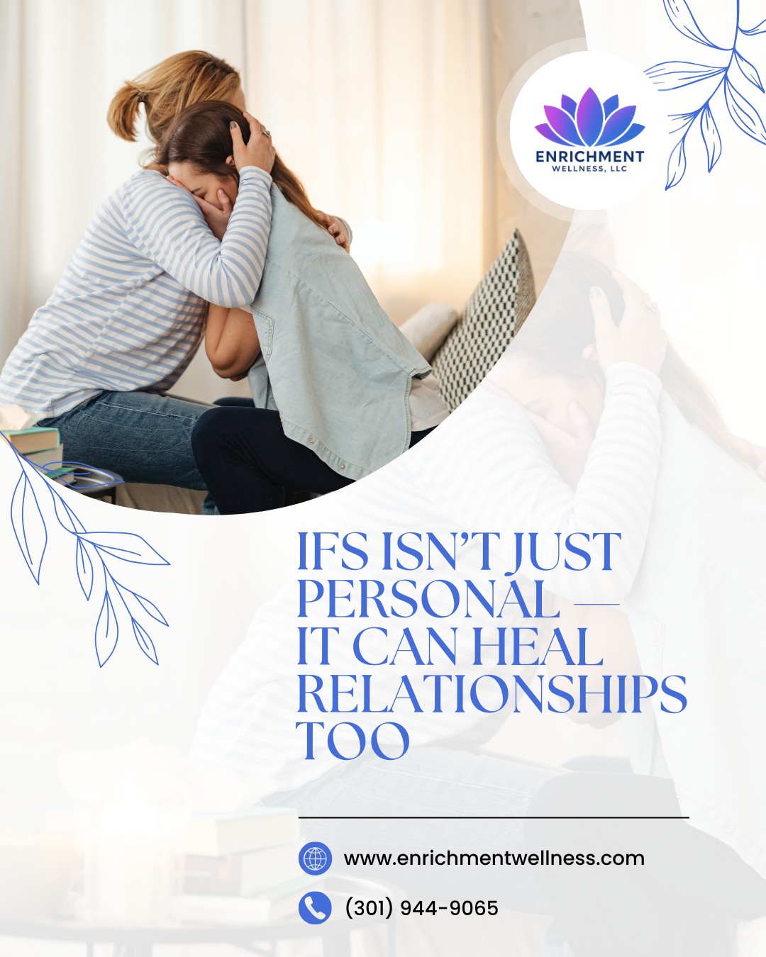IFS can help couples & families understand deeper patterns — and heal from within.
Tag someone who should see this.
www.enrichmentwellness.com
#CouplesTherapy #FamilyHealing #IFS #Relationships