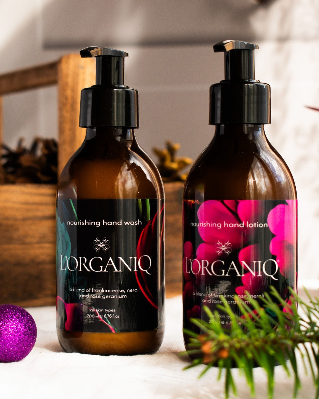 An all-round gift that everyone will enjoy 🌹
Our Limited Edition Nourishing Hand Care is the perfect present, especially at this time of year, to protect and nourish hands.
Made from soothing natural oils and extracts, the hand wash is SLS-Free and with the luxuriously creamy hand lotion together they protect and moisturise hands with the long-lasting floral scent of natural essential oils such as frankincense, neroli and rose geranium.
Available separately or in our Limited Edition gift box, it's a gift that will most certainly be appreciated.
Save up to 40% OFF site wide, plus FREE delivery on orders £30+
#nourishedhands #naturalhandcare #veganhandcare #slsfree #handwash #handlotion #uniquegiftideas #lorganiq