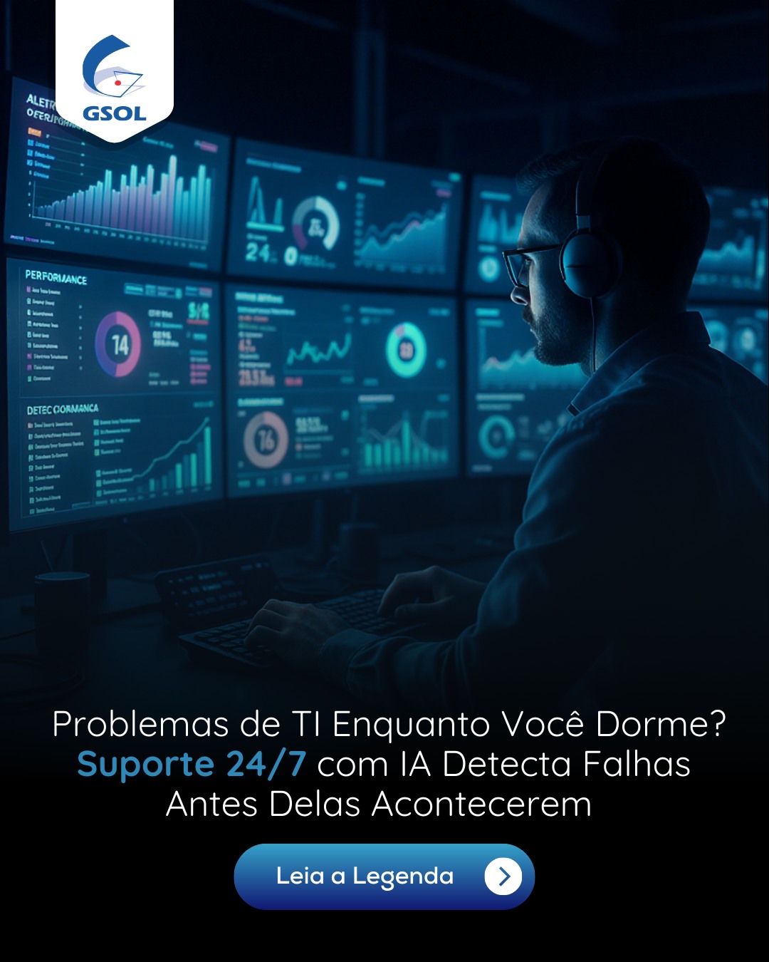 Seu servidor caiu no meio da noite. Seus clientes não conseguem acessar o sistema. Seu prejuízo cresce a cada segundo. 😰
Essa é a realidade de 60% das empresas que ainda confiam em suporte reativo. Mas existe outra forma. Suporte técnico proativo com inteligência artificial consegue detectar problemas antes deles causarem danos. Monitoramento 24/7 analisa padrões, previne falhas, corrige erros automaticamente e avisa sua equipe em tempo real. Empresas com suporte inteligente reduzem tempo de inatividade em 95% e economizam até R$ 500 mil por ano em perdas. Seus concorrentes já sabem disso. Você ainda está esperando o servidor cair? 🚨
A GSOL oferece suporte técnico completo com monitoramento proativo, IA integrada, resposta em minutos e garantia de disponibilidade. Durma tranquilo sabendo que sua infraestrutura está blindada 24/7. Não é luxo, é segurança. 💪
Clique no link da bio e saiba mais: @gsol.solutions
📞 (21) 3232-7000 📧 comercial@gsol.com.br
#SuporteTécnico #Monitoramento24h #InteligênciaArtificial #InfraestruturaDeRedes #GSOL #SuporteProativo #SeguançaDigital #AvailabilityManagement #SucessoEmpresarial #TecnologiaEmRedes #InovaçãoTecnológica #TransformaçãoDigital #SoluçõesEmTI #Prevenção #Confiabilidade
Hashtags: #SuporteTécnico, #Monitoramento24h, #InteligênciaArtificial, #InfraestruturaDeRedes, #GSOL, #SuporteProativo, #SeguançaDigital, #AvailabilityManagement, #SucessoEmpresarial, #TecnologiaEmRedes, #InovaçãoTecnológica, #TransformaçãoDigital, #SoluçõesEmTI, #Prevenção, #Confiabilidade