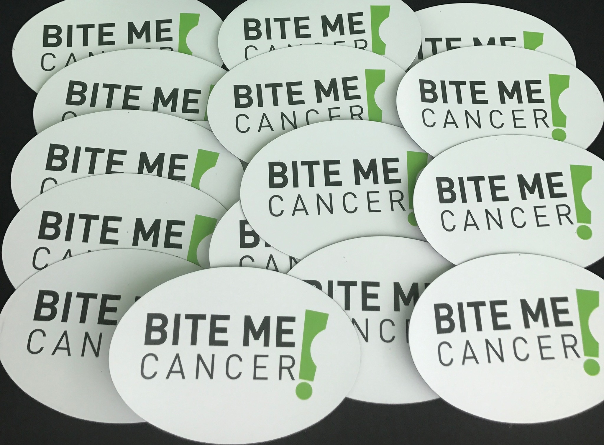 Car magnets! We include one of these in each Teen Support Bag. Teen patients have shared with us that they have put it on their family car or their refrigerator! ๐