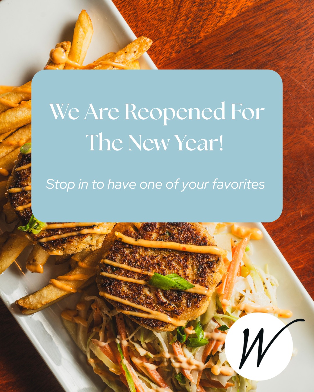 We’re back, and we can’t wait to welcome you again! ✨
Warfield’s is officially back, and so are your favorite dishes. 🍽️
Join us and enjoy the classics you’ve been craving, from our signature entrées and comforting seasonal lunch menu to decadent desserts and handcrafted cocktails. 🍷🥂
Come celebrate the reopening with us, because some things are just too good to stay away from. ❤️