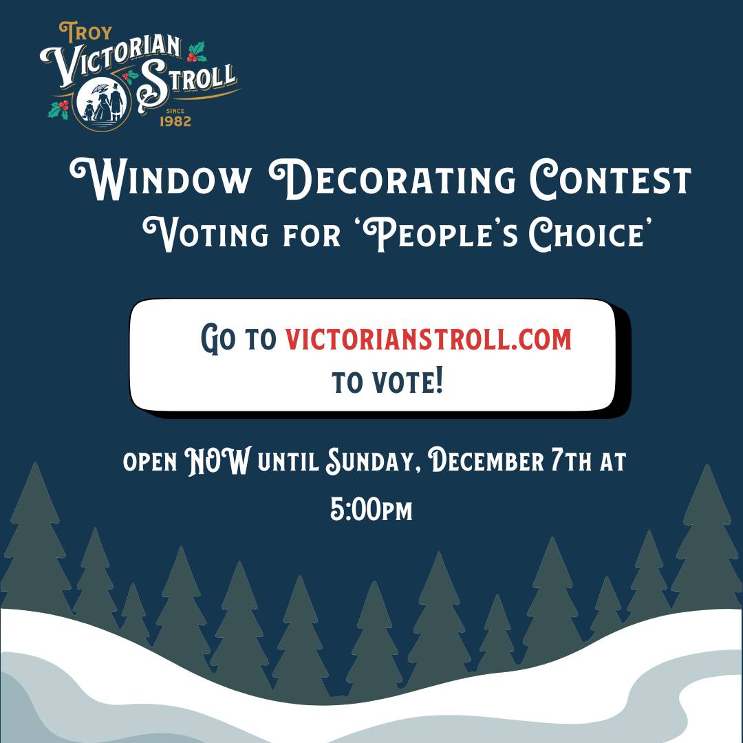 The holiday windows are officially in competition! 🎄👀
Cast your vote for People's Choice at VictorianStroll.com - open now through Dec.7!