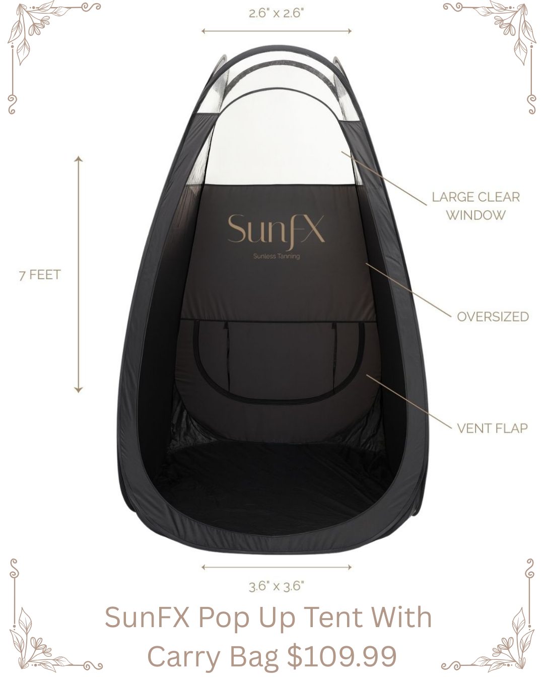 Don’t forget to grab your SunFX Professional Tan Tent—because nothing says “I’m a glow pro” like popping open your very own portable tanning fortress. Spacious, sturdy, and designed so you don’t accidentally spray tan your walls, dog, or partner walking by. Perfect for salons, mobile techs, and anyone who loves a controlled glow zone.
Available in classic, slimming Black—because even your tent deserves to look chic. 🖤✨
.
.
#love #sunfx #tanningprofessionals #spraytanpros #tanningequipment #mobilespraytan #tanningbusiness #spraytanartist #tanningtent #beautybusiness #salonsupplies #spraytangoals #beautytools #glowingskin #tanlife #sunlessglow