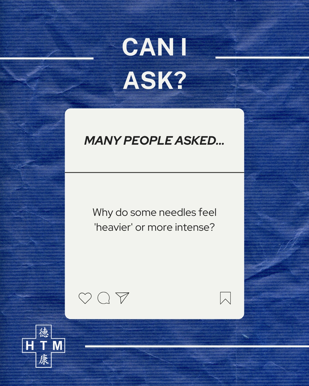 Heaviness = good neuromuscular response.
Sharp pain = adjustment needed. Know the difference. #AcupunctureSensation