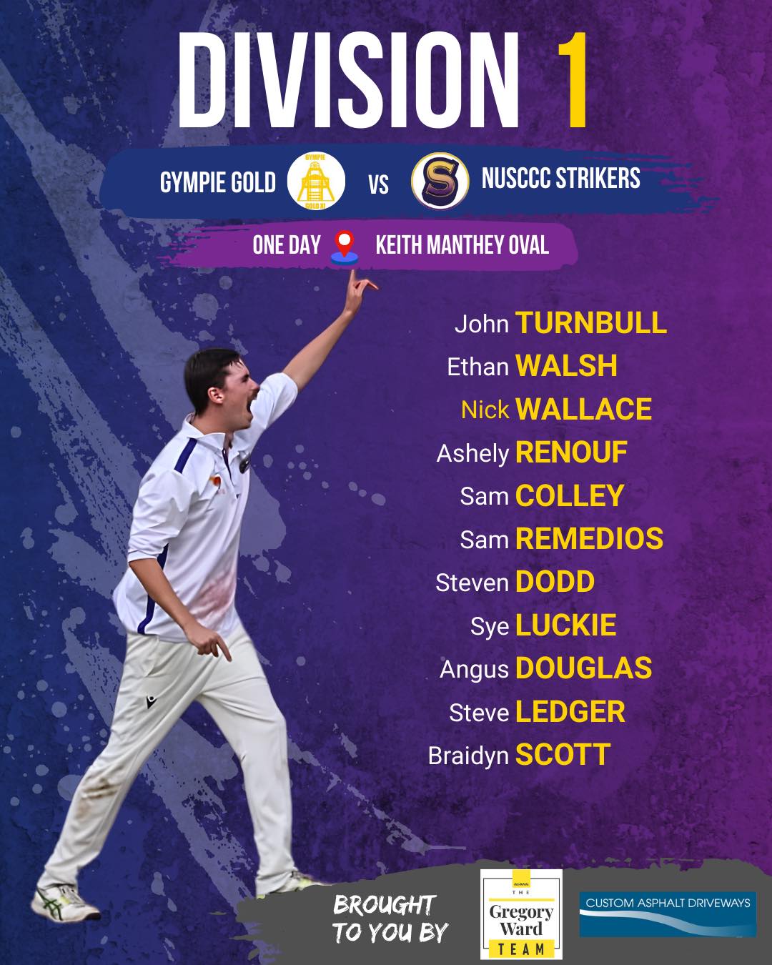 Another weekend full of cricket 💪 Here’s your senior Strikers teams for this weekend 🏏
#strikersspirit #sunshinecoastcricket