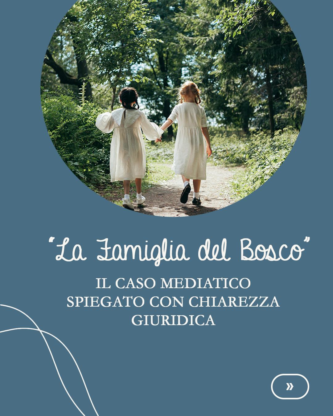 Il caso della Famiglia del Bosco ha scosso l’opinione pubblica.
Molti hanno parlato di ingiustizia, di prevaricazione, persino di “rapimento” dei bambini. È naturale provare indignazione quando una famiglia viene divisa. Ma è proprio nei casi più complessi che è necessario fermarsi, osservare con lucidità e capire perché un Tribunale interviene.
L’allontanamento non è mai una scelta leggera.
In questo caso, la decisione nasce da una valutazione attenta dei rischi: condizioni abitative pericolose, assenza di scuola e vita sociale, rifiuto delle cure dopo un episodio di intossicazione da funghi, esposizione mediatica dei minori.
La misura adottata (ex art. 333 c.c.) è cautelare, temporanea e revocabile. Non punisce i genitori: protegge i figli, che per legge vengono sempre prima di tutto. Comprendere non significa giustificare, ma dare alle persone, soprattutto alle più piccole, la tutela che meritano.
E ricordare che la responsabilità genitoriale non è un diritto “dei genitori”, ma un dovere verso i figli.
👉 In questi giorni è facile schierarsi.
È più difficile, ma necessario, guardare alla realtà con equilibrio e competenza.
Se hai dubbi o vuoi approfondire questo tema, parliamone nei commenti oppure scrivimi in DM!
#dirittodifamiglia #responsabilitàgenitoriale #minori #tutela #art333 #interessedelminore #avvocatopassalacqua #approfondimento