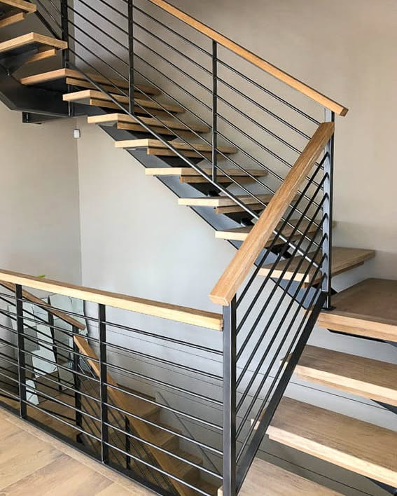 When your staircase earns a second look instead of just a step
#railing #stairs #handrail #metaldesign #fabrication #smallbusiness #architecture #utahdesigner #utahhomes #utahcustomhomes #metalfabrication #welding #metal #metalrailings #indoorrailings #homerenovation #custom #customrailing #americaneaglewelding
