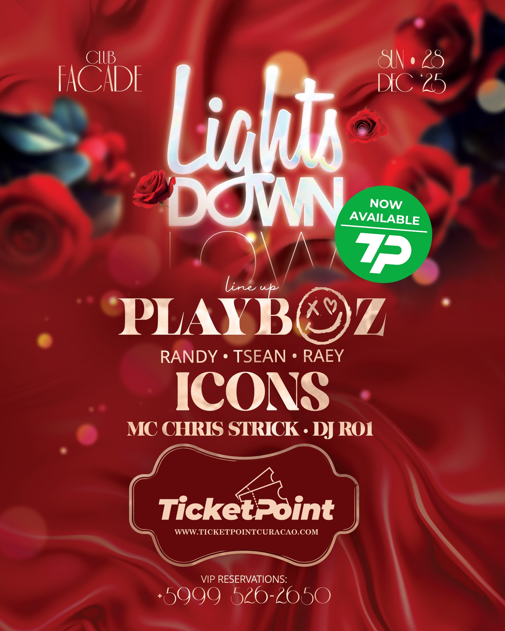 Your December plans start here. Concerts, parties, shows & more—grab your tickets at Ticketpoint and make this month unforgettable. ✨ Make this December one to remember—get your ticket today! You can pay online and pick-up anytime or just visit our store in Zeelandia for the full fan experience 🎁Participate with every purchase to WIN the new iPhone 17 #christmasmagic #curacao
-------
Ticket Point is located at Zeelandia Mall, next to Building Depot. 𝗦𝘁𝗼𝗿𝗲 𝗛𝗼𝘂𝗿𝘀:▪️Tuesday/Wednesday 12:00 - 16:00,🔹Thursday/Friday 12:00 - 18:00🔺Saturday 9:00 - 18:00. #tickets #news #events2025