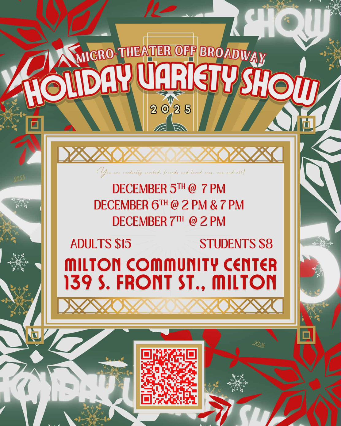 Link to tickets here or through the QR code!
https://cur8.com/40085/project/135590