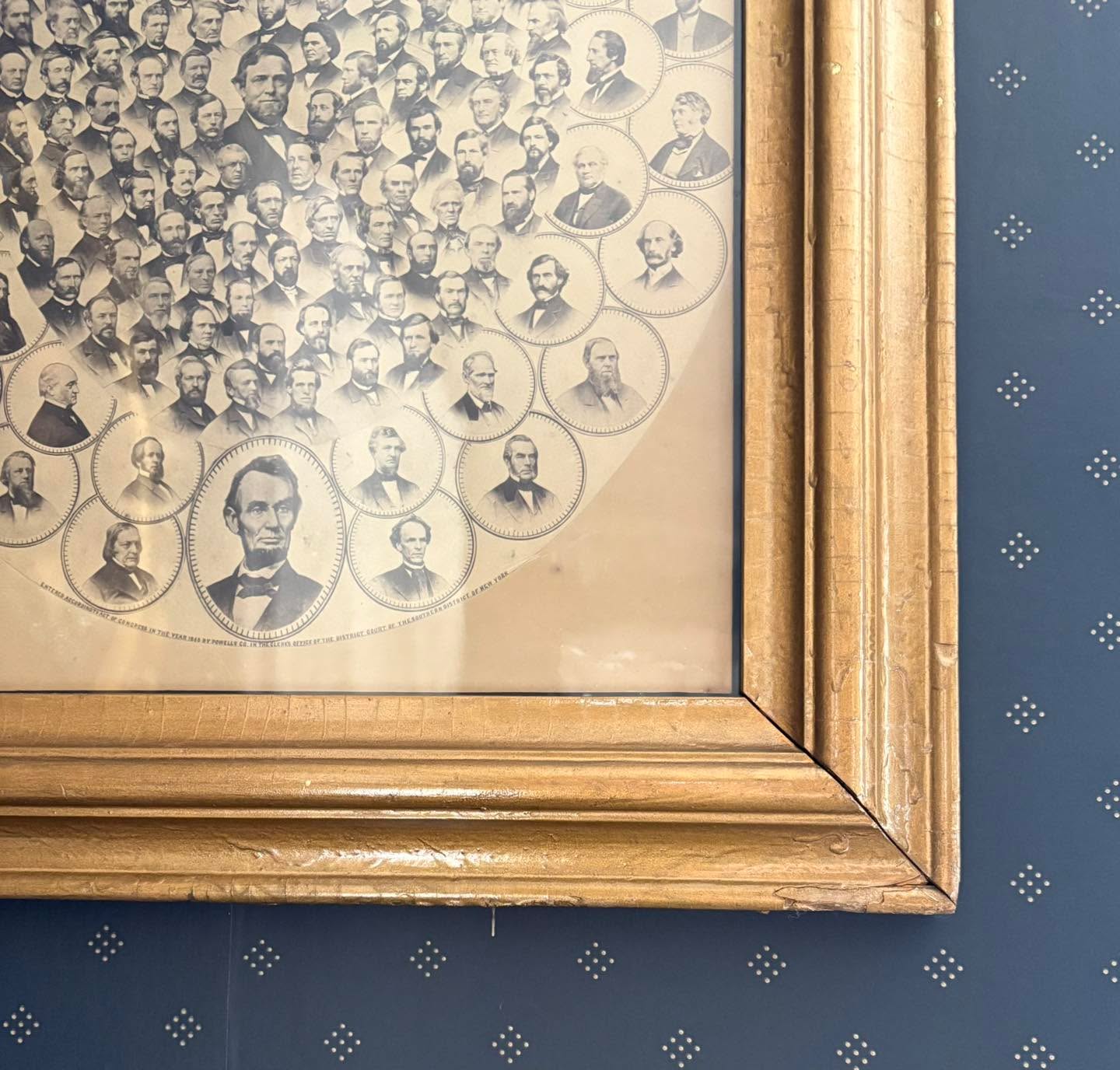 In 1865, on this day in history, the abolition of slavery was ratified into law with the signing of the 13th amendment. Henry S Lane was a staunch supporter of the amendment.
See here a pictorial representation of the 13th amendment signees - Lane is two up and two over from President Abraham Lincoln, who was able to see the amendment signed, on January 31st, but would not live to see it ratified.