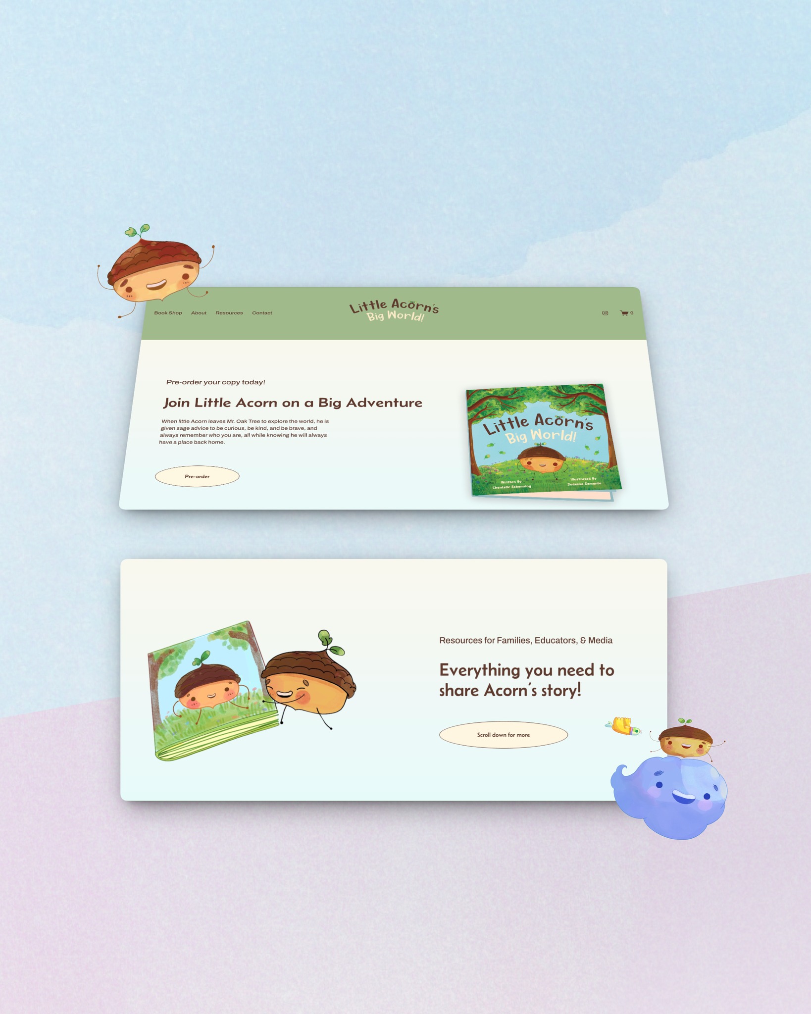 Celebrating the website launch of @littleacorns_bigworld and just in time for Christmas! A sweet, charming adventure for little readers. We had so much fun bringing this story online ✨
#KidsBooks #ChildrensStories #StorytimeMagic #BookLaunch #authorwebsite