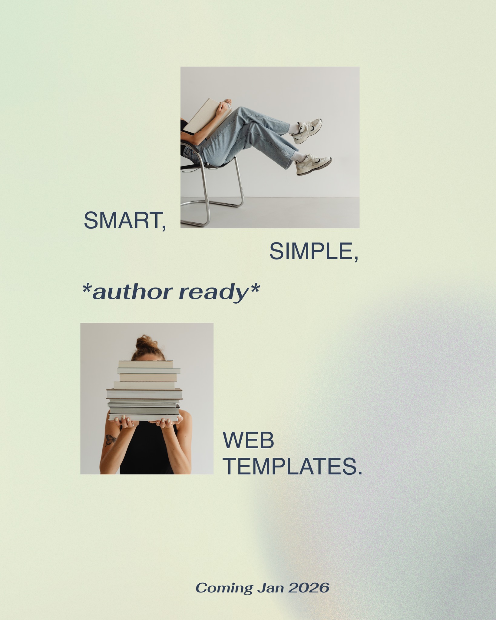 They're almost here! We’re putting the finishing touches on our first set of smart, simple, budget-friendly author templates - all in Wix, so you can keep things easy and affordable.
They’re designed to help you create a beautiful, story-led website live in under a week.
Landing January 2026!
We seriously can’t wait to share these with you.
Little sneak peeks coming soon ✨
#authorwebsitetemplates
#wixforauthors
#smallbusinesswebsites
#authorwebsites