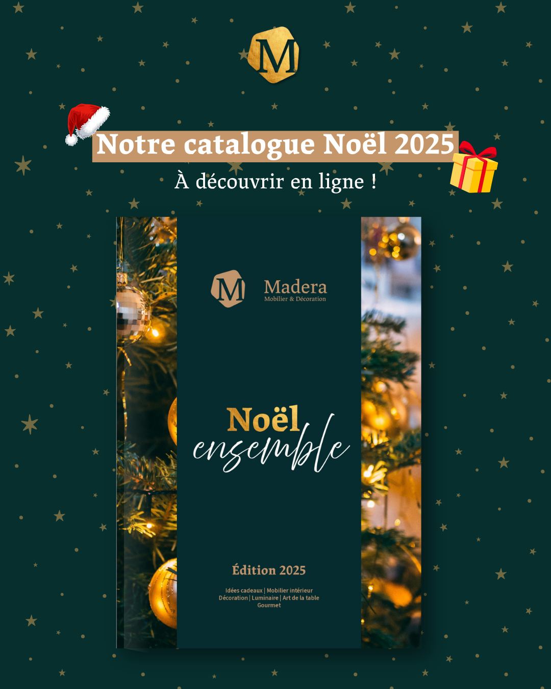 Notre catalogue de Noël est arrivé ! ✨🎄
Faites le plein d’idées cadeaux et d’inspirations chaleureuses pour les fêtes de fin d’année dans notre catalogue. Découvrez également d’autres produits en boutique !
Cliquez sur le lien dans la bio. 📲