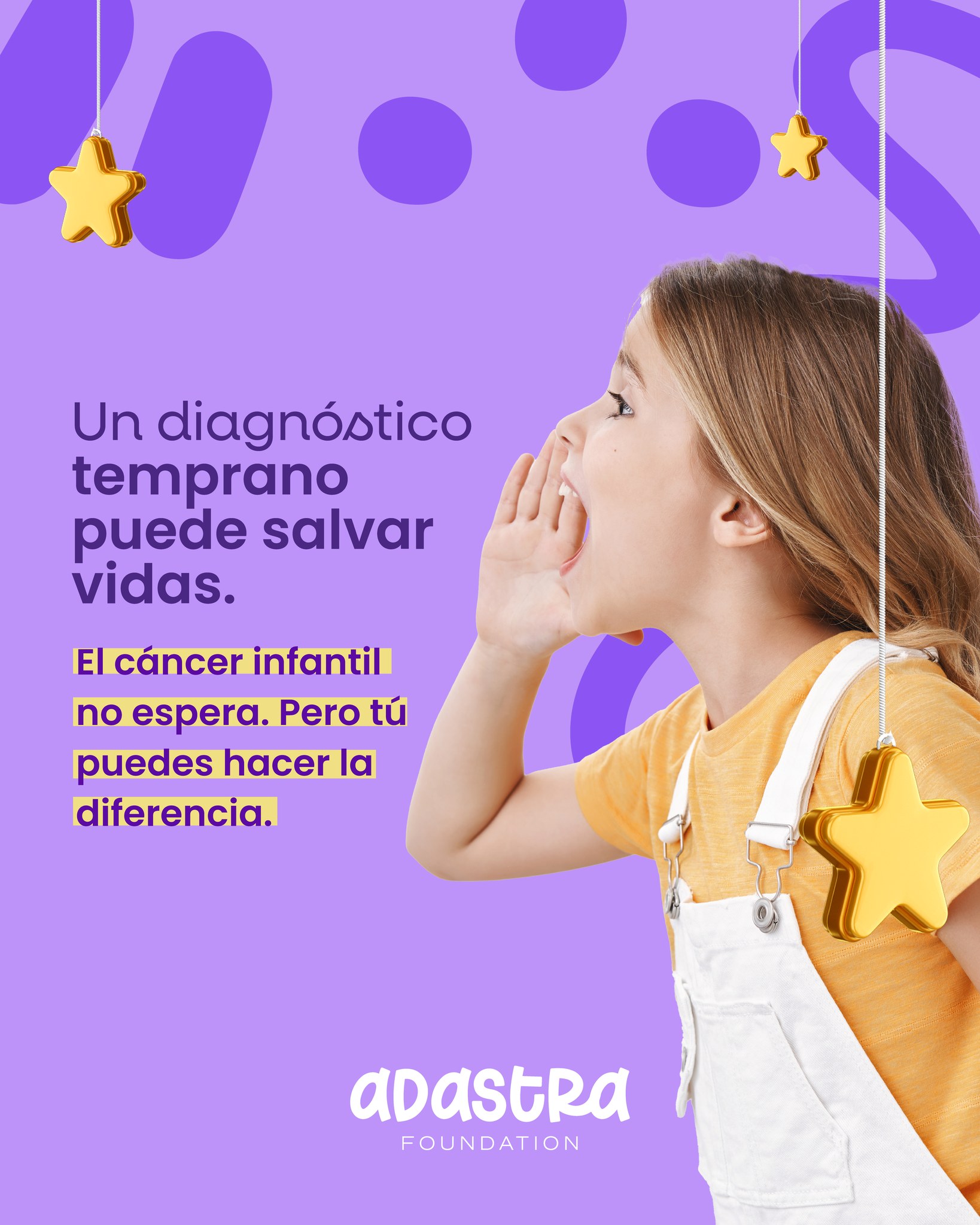 Saber que miles de familias en México deben interrumpir tratamientos por falta de recursos nos obliga a mirar de frente esta realidad, porque ningún niño debería quedarse sin atención médica por motivos económicos.
Comprender que nuestro objetivo de reunir $250,000 MXN cubrirá medicamentos, estudios y traslados esenciales despierta el deseo de sumar esfuerzos y aliviar la carga emocional y económica de quienes hoy luchan con tanto coraje.
Te invitamos a ser parte de esta misión solidaria que transforma historias y permite que la esperanza siga creciendo 💛
En Adastra Fundación creemos que la información también salva vidas.
Tú puedes hacer la diferencia compartiendo este mensaje y creando conciencia. 🌟
Juntos podemos iluminar el camino de quienes más lo necesitan.
#AdastraFundación #EsperanzaEnMovimiento #HaciaLasEstrellas #PrevenciónDelCáncer #Salud