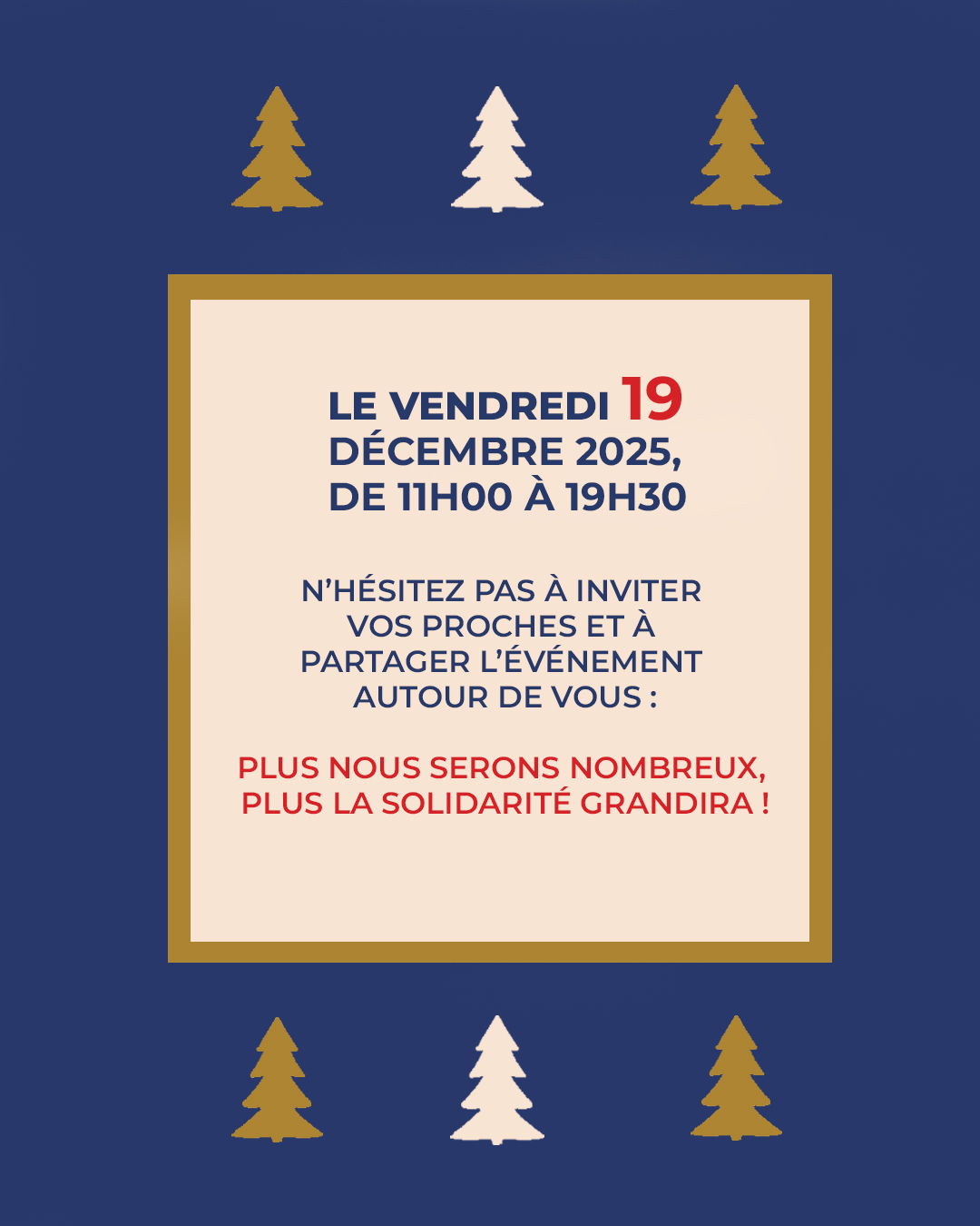 Un Voyage Magique vous Attend ! Récupérez vos Tickets !
Marquez vos calendriers : le 19 décembre, de 11h à 19h, notre lycée se transforme pour la kermesse la plus attendue de l'année : "Christmas Around the World" !
Les tickets sont officiellement disponibles ! Pour vous assurer une journée pleine de surprises, de jeux et de festivités, passez à la réception du lycée pour récupérer les vôtres.
C'est l'événement incontournable pour célébrer la magie des fêtes. On vous attend nombreux ! 🎅🌟
#ConcordiaLife #ÉvénementScolaire #ChristmasAroundTheWorld