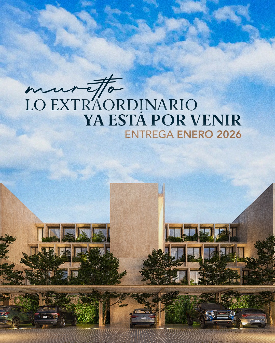 Cada vez falta menos para estrenar una nueva forma de vivir.
Muretto inicia entregas en enero 2026, y aún puedes asegurar un espacio diseñado para darte comodidad, estilo y ubicación privilegiada. 🔑