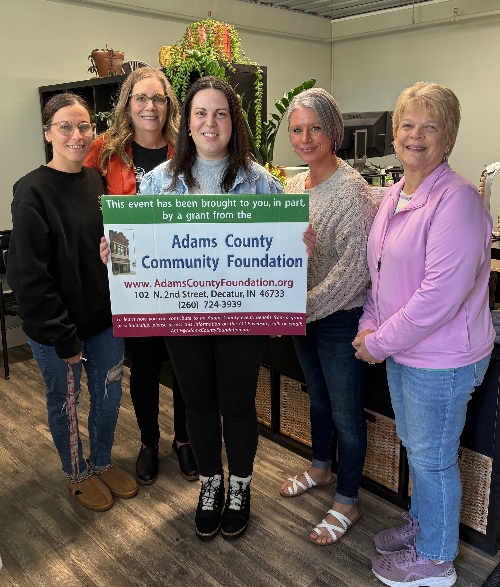 The ACCF is pleased to announce that Community Care of Northeast Indiana was awarded a grant for Community Care serving Adams County residents transitional recovery support at Grace & Mercy and Hannahs House. The services provided by Community Care provide immediate stability for women to fully focus on recovery, laying a foundation for long term success, family reunification, and economic independence.
The Community Care of NE Indiana Grace and Mercy Transitional House serve women with safe and secure housing while working toward recovery from individual or family crisis such as homelessness, substance abuse, domestic violence, or other issues. Community Care offers practical, emotional, and spiritual support to women, men, and children who are seeking assistance with difficulties in their daily lives.
The Community Care of NE Indiana Hannah’s House is a one-year recovery program that serves women coming from detox centers, addiction rehabs, incarceration, and those looking for a personal recovery and support system.
Becky Watson, Grant Coordinator of Community Care of NE IN, expressed appreciation to the ACCF for transitional and recovery support at Grace & Mercy and Hannah’s House.; which provides support for recovery. Tony Isch, ACCF grants committee member, added that he is very pleased to see funding used to support an organization that helps provide assistance for people and families in need.
This ACCF grant was made possible through unrestricted fund sponsored by the Butcher Community Enrichment Fund.
