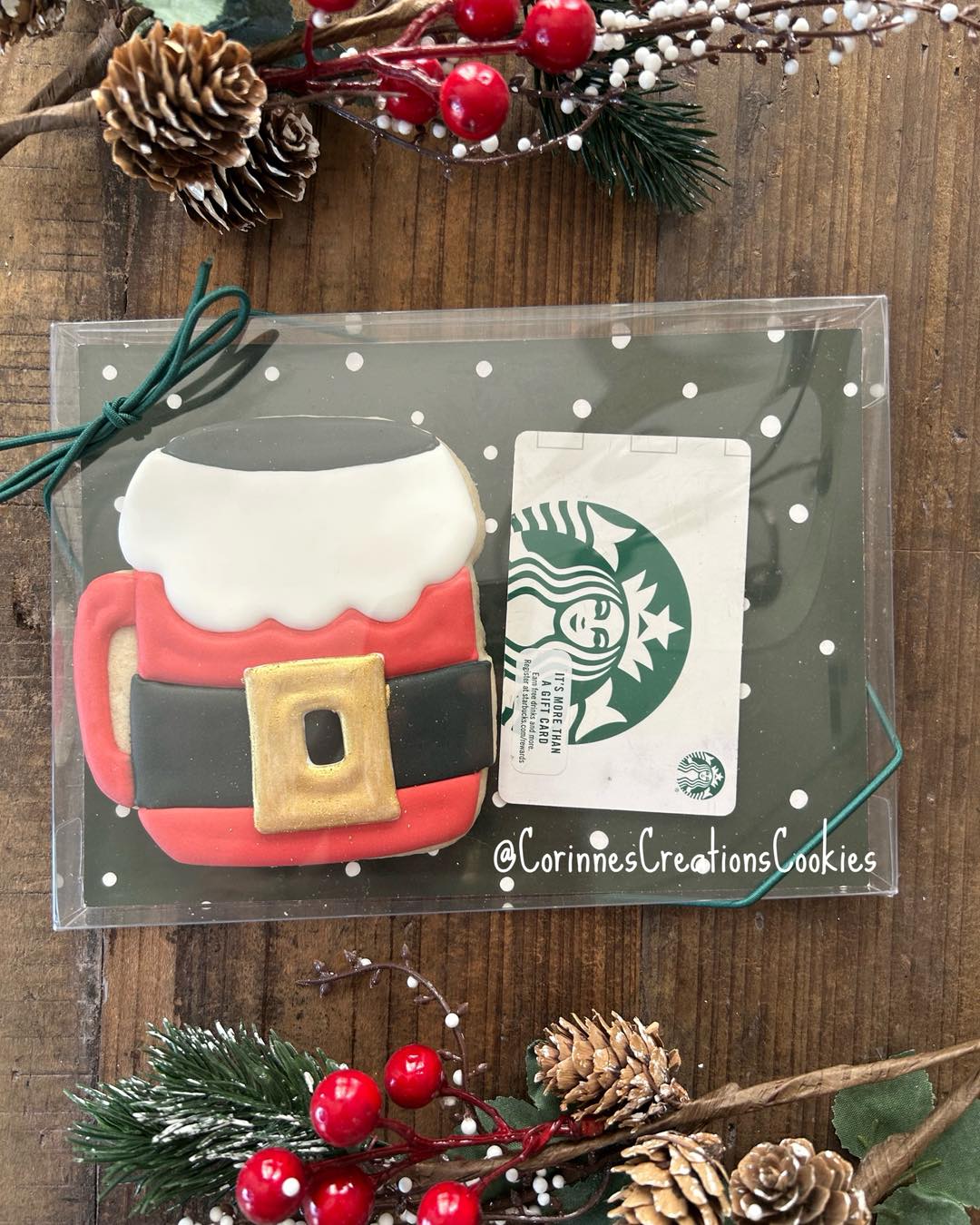 Get those holiday cookie orders in! Presale ends Wednesday at 11pm! Order online at corinnescreations.com/shop.