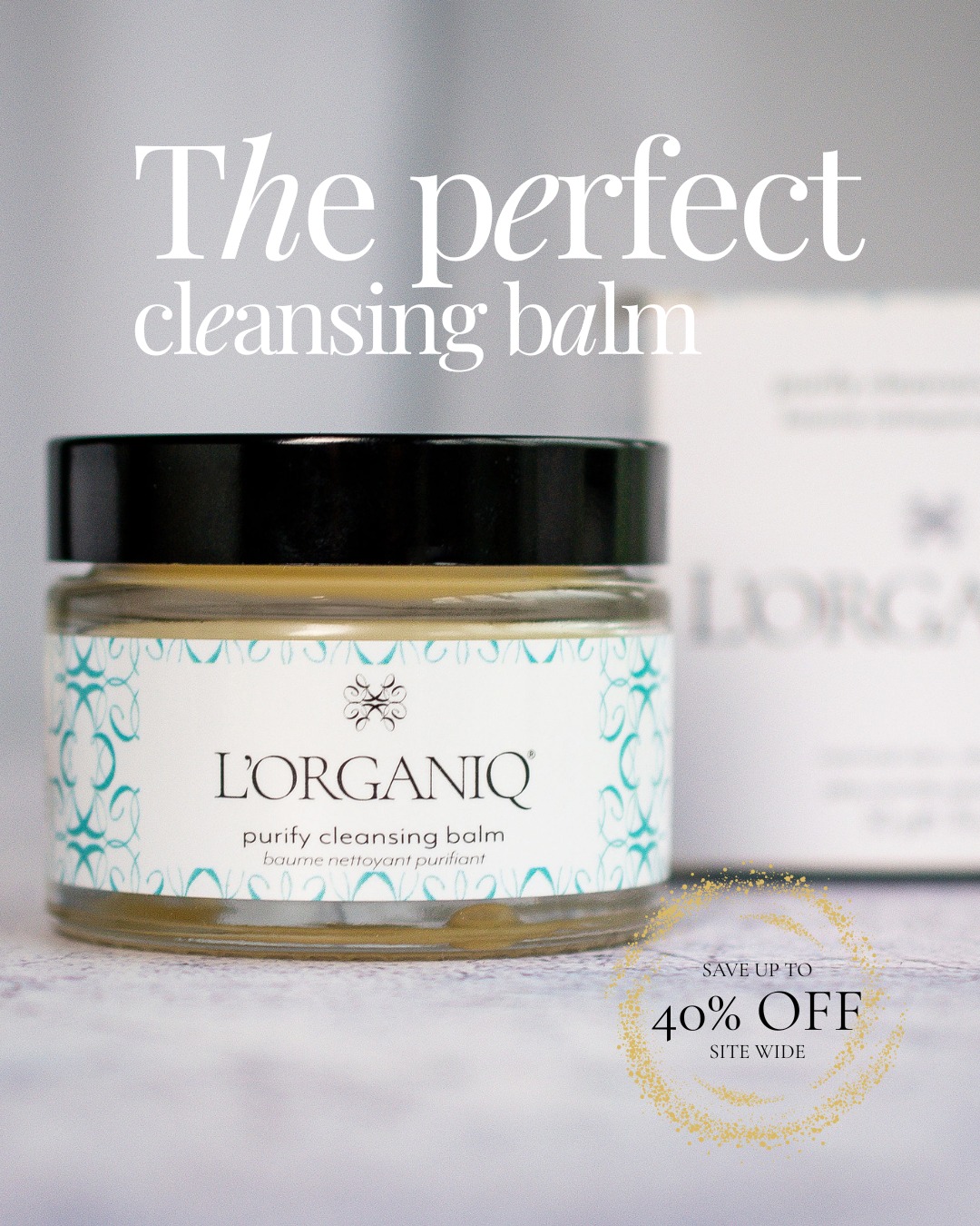 Dissolve make-up and impurities with our Purify Cleansing Balm; the perfect first step in your daily cleanse routine and a nourishing super-booster to cleanse and protect all skin types, especially dry skin 💕
Get up to 40% OFF site wide, plus FREE delivery on orders £30+
#allweatherskincare #cleansingbalm #protectedskin #nourishedskin #naturalskincare #lorganiq