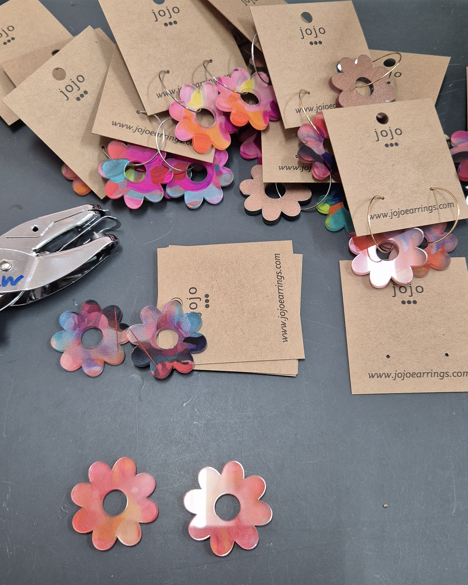 New batch of Bespoke Earrings and a new design so watch this space!