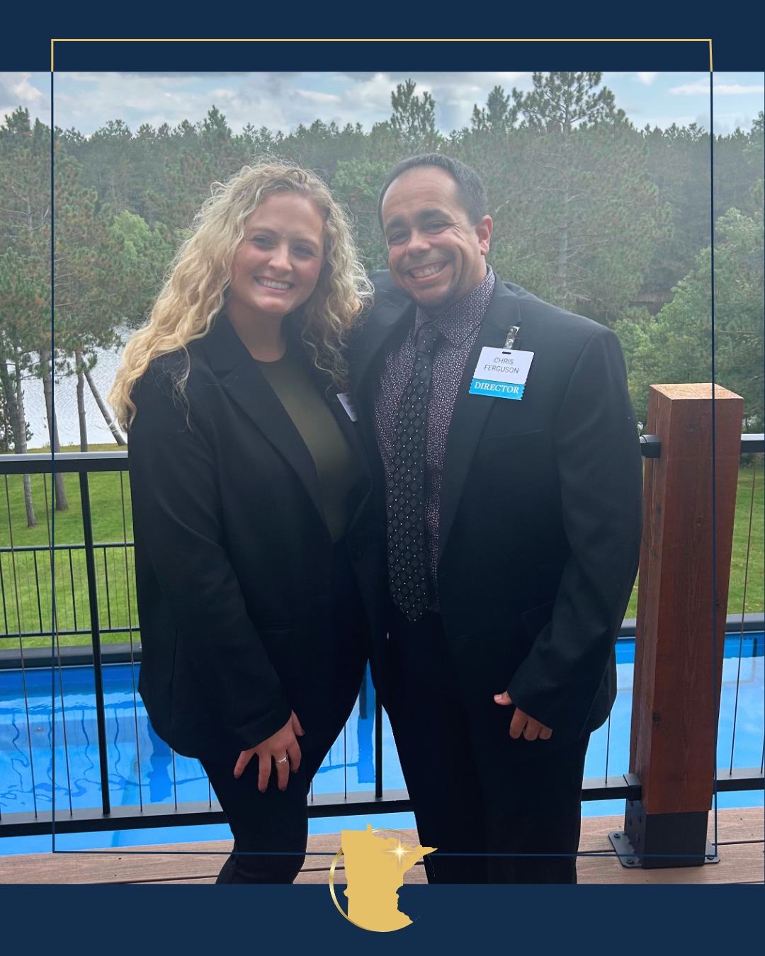 Strong connections and even better vibes with Madison and Chris! 🙌✨