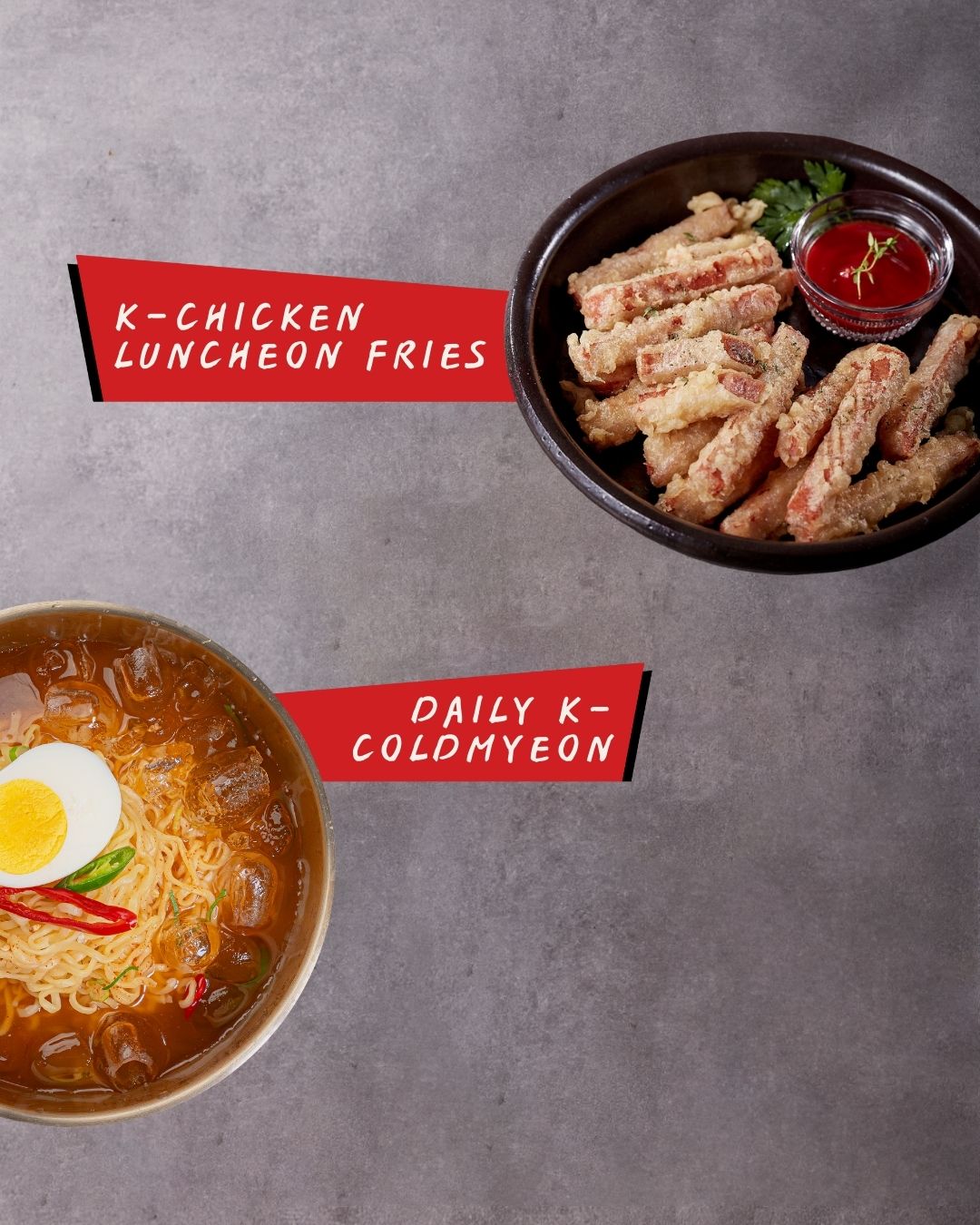 New flavours have landed at Daily Chicken! From hearty combos to Korean classics, there’s something for every craving. Ready for explore? Drop by our outlets at Bugis Junction (#B1-06) or Waterway Point (#01-66) and taste what’s new on the menu!
#DailyChickenSG #LoveAtFirstBite #TheChickenLovesYouToo #MoreChickenMoreCrunch