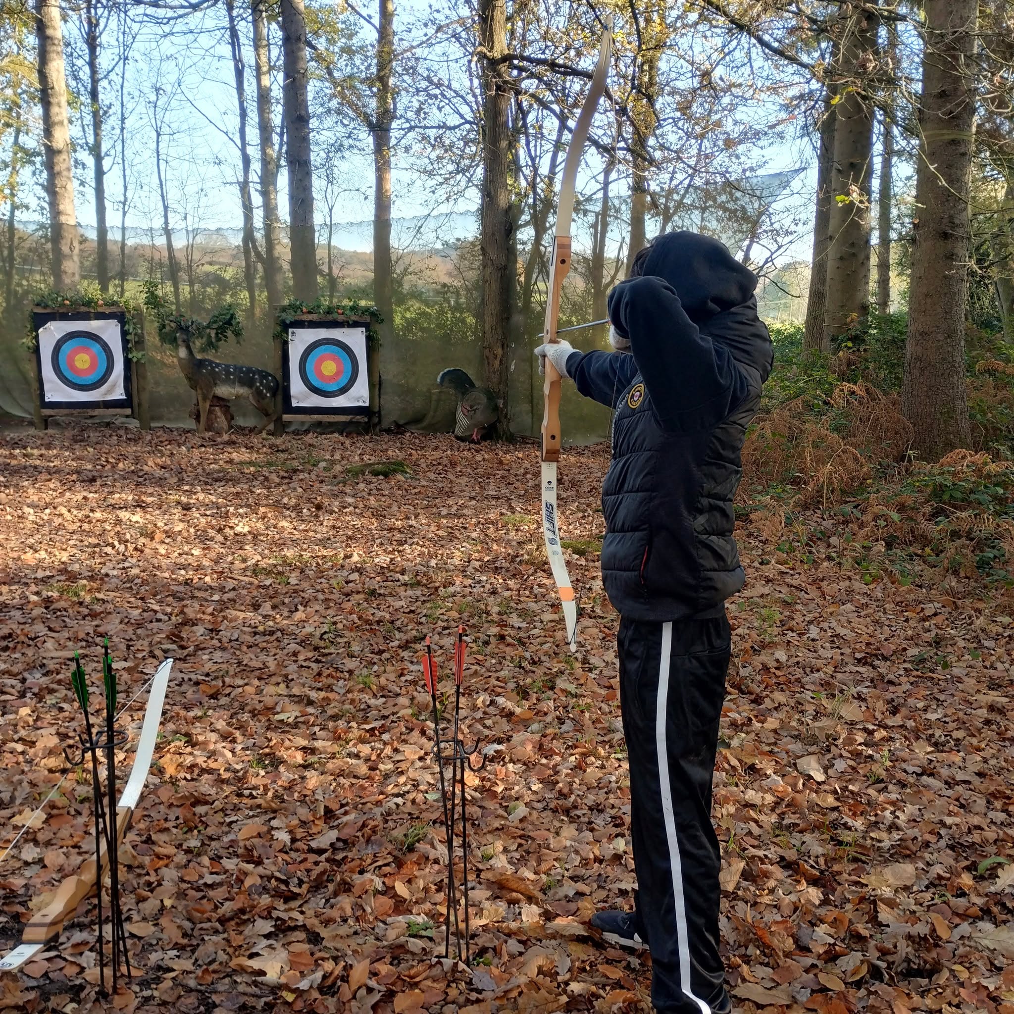 Duke of Edinburgh Award Update!
Our Duke of Edinburgh students have recently been taking part in a range of exciting target sports, including archery, air rifle shooting, and axe throwing. As part of the Physical section of the award, students have been working hard to develop their precision, control, and focus - and they’ve had a fantastic time pushing themselves to improve and hit the target!
These sessions have been a brilliant way for students to demonstrate our school values of Ambition, Resilience, and Community. From setting personal goals, to persevering through challenges, to supporting one another during each activity, they have truly embodied what it means to be part of our school.
They have also shown great respect, responsibility, and teamwork throughout - key aspects of British Values, including mutual respect and individual liberty.
Well done to all involved!