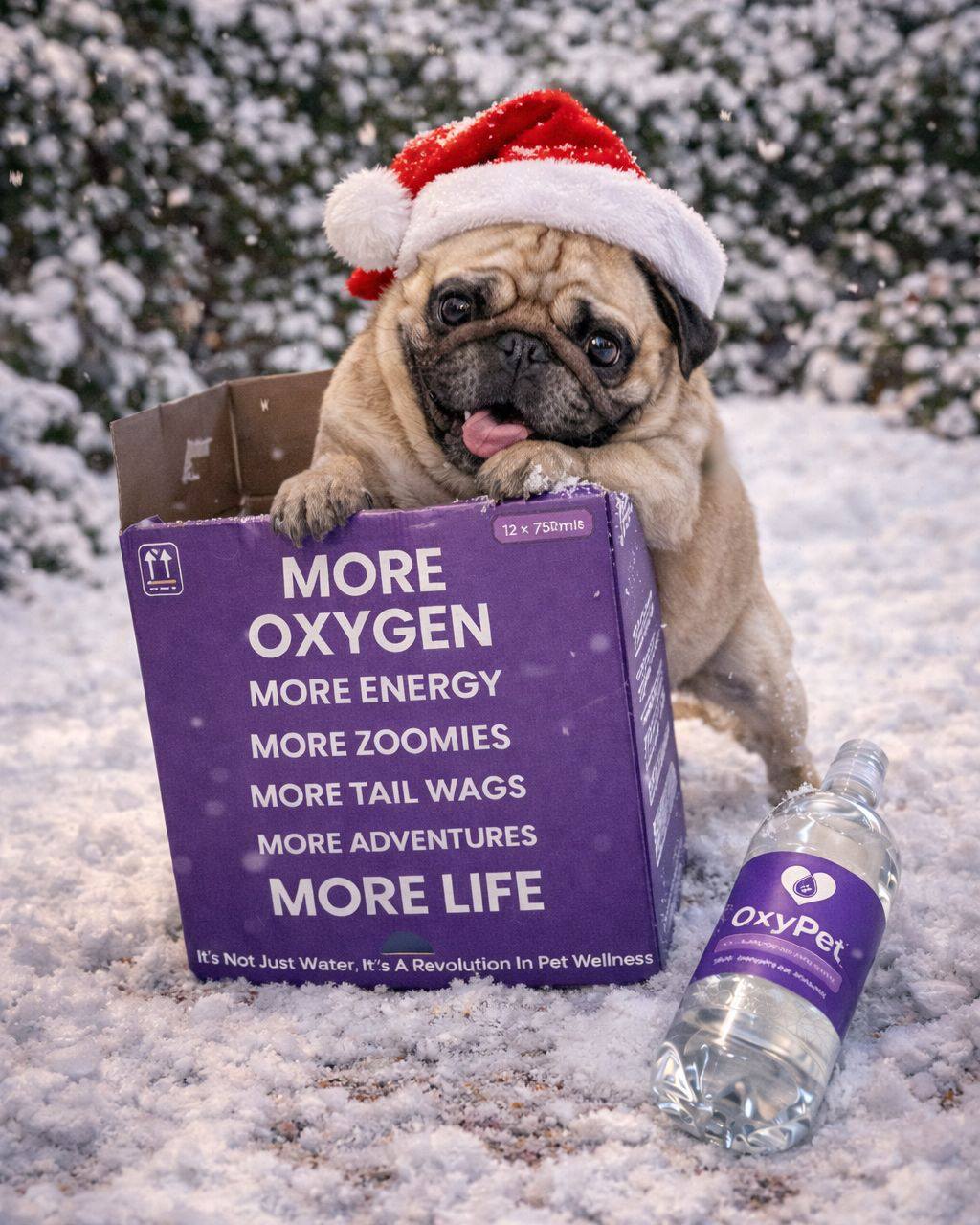 Last chance to order OxyPet for Christmas 🎄
Today is your final opportunity to purchase OxyPet in time for Christmas delivery.
If it’s on your dog’s Christmas list (and let’s be honest… it should be 😉), now’s the moment.
Last orders close tonight, and once they’re gone, they’re gone until after Christmas.
Give them the gift of oxygen, hydration, and feeling their best every single day 💜
👉 Order now to avoid missing out
https://www.oxypet.co.uk/product-page/oxypet-oxygen-water-subscription