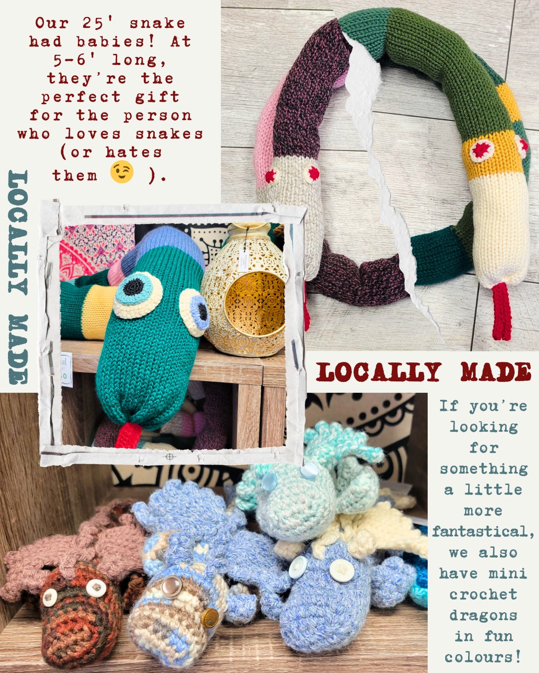 #snake #giftideas #dragons #handmade #shoplocal #westkelowna