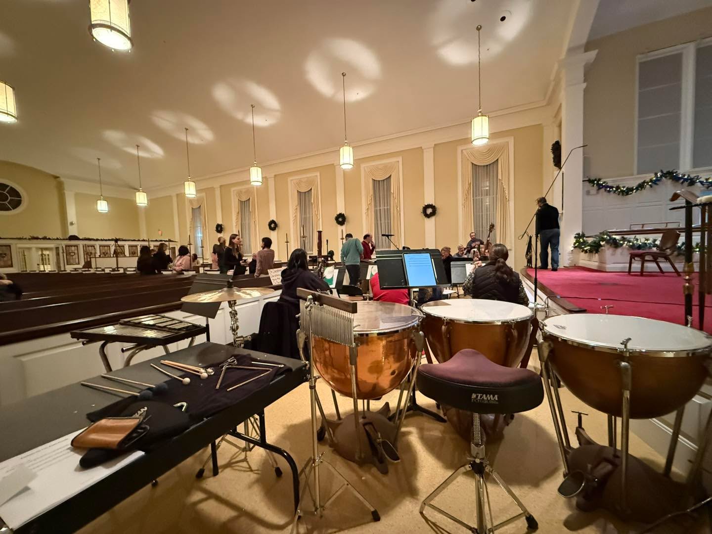 The season has started! Friday was rehearsal, but Saturday was the holiday cabaret with the The Choir School of Delaware! Still more holiday fun to come, starting with a performance Sunday at Faith Presbyterian Church in Wilmington.