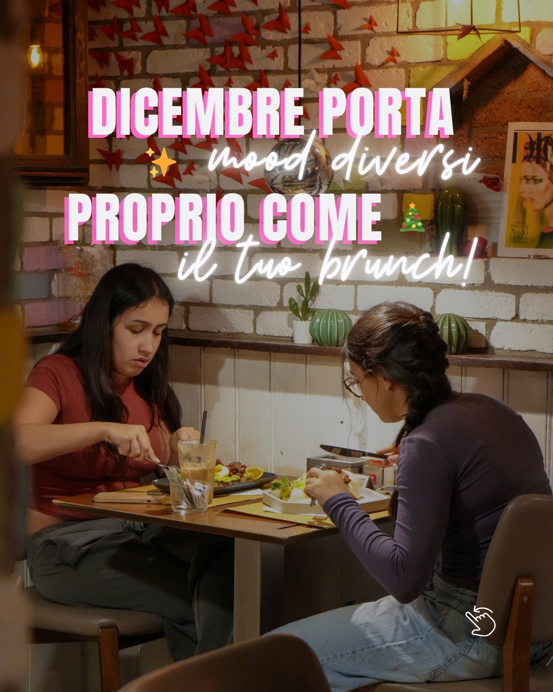 Dicembre porta mood diversi… proprio come il tuo brunch! ☃️❄️🎄
👉🏻 Scorri il carosello e scopri cosa dice di te la tua scelta delle feste!
Ci vediamo presto per un bello (e caldo) brunch natalizio!
-
December brings different moods... just like your brunch! ☃️❄️🎄
👉🏻 Scroll through the carousel and find out what your choice of celebrations says about you!
See you soon for a lovely (and warm) Christmas brunch!
#brunchcafevenezia #venezia #venice #breakfast #brunchvenezia