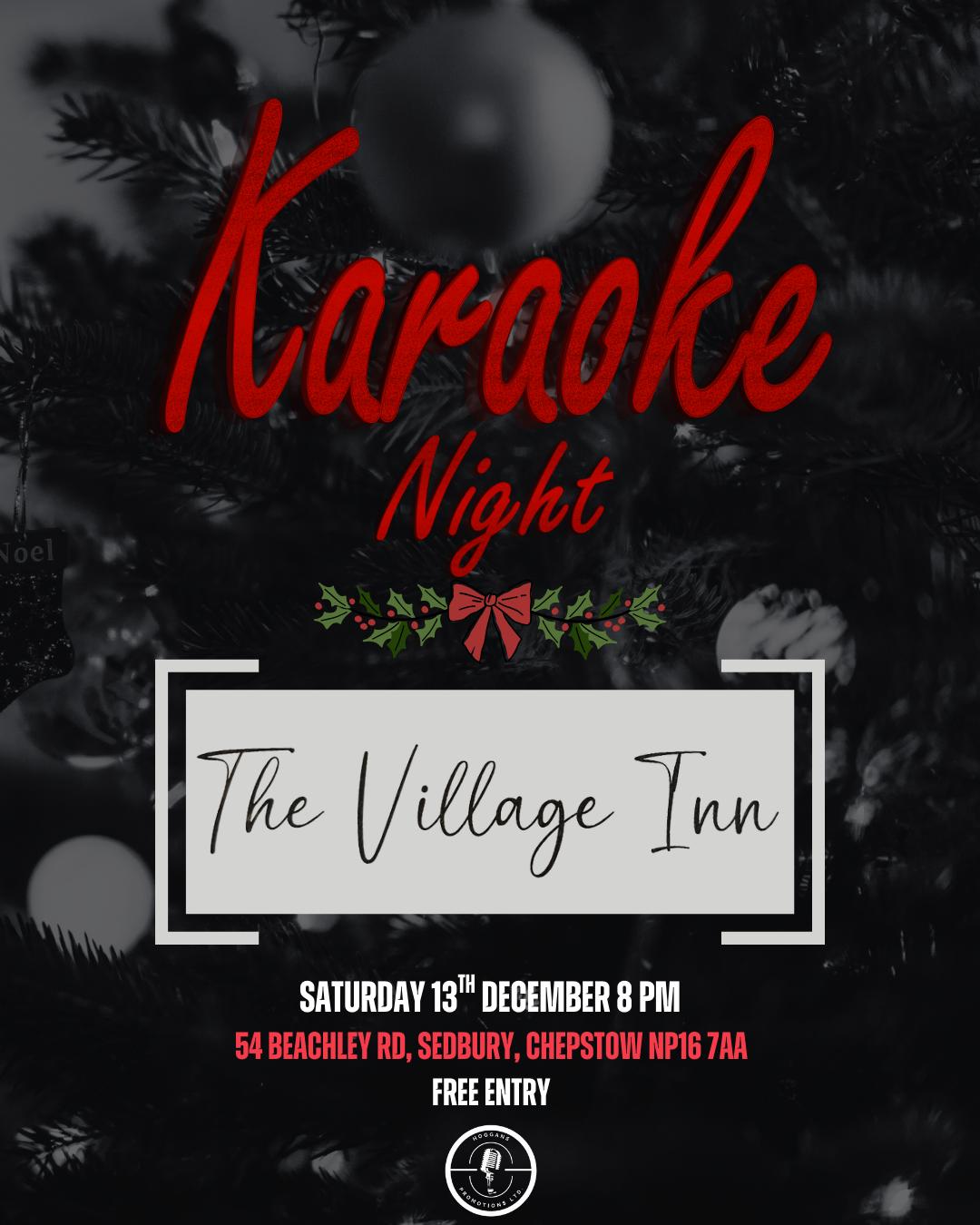 Come and get your Christmas cheer in full swing with a fun and festive December karaoke night! Because let's face it, who doesn't want to belt out Fairytale Of New York?
🗓️ Saturday 13th December
⌚ 8PM
📍 The Village Inn, Sedbury
#sedburyevents #saturdaynight #saturday #SupportLocal #saturdaynights #karaokenight #karaoke #sedbury #christmas #xmas