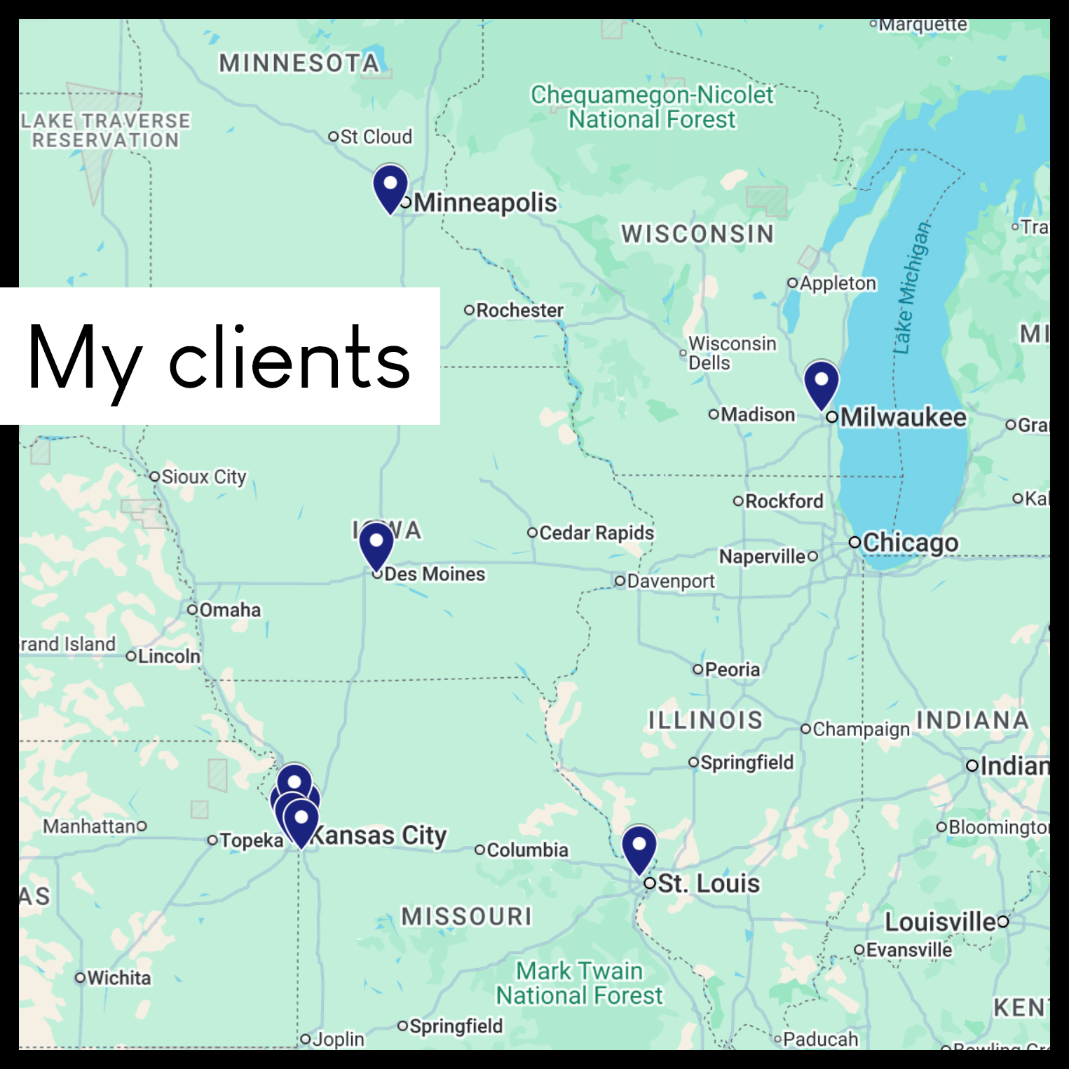 I'm based in Kansas City and I work with businesses all over the US! 📸 My current ongoing clients are marked on this map. Need help with photos, content creation or social media? Send me a message 📩
💻 StephenCookMedia.com
#photographer #socialmediamanagement #kansascity #desmoines #milwaukee #minneapolis #twincities #stlouis #supercar #supercars #exoticcar #exoticcars #classiccar #classiccars #vintagecar #vintagecars #luxurycar #luxurycars #luxurylifestyle #carmuseum #carcollection #collectorcar #collectorcars #automotive #dreamcar #dreamcars #scm2178 #kcmetro #midwest #minnesota