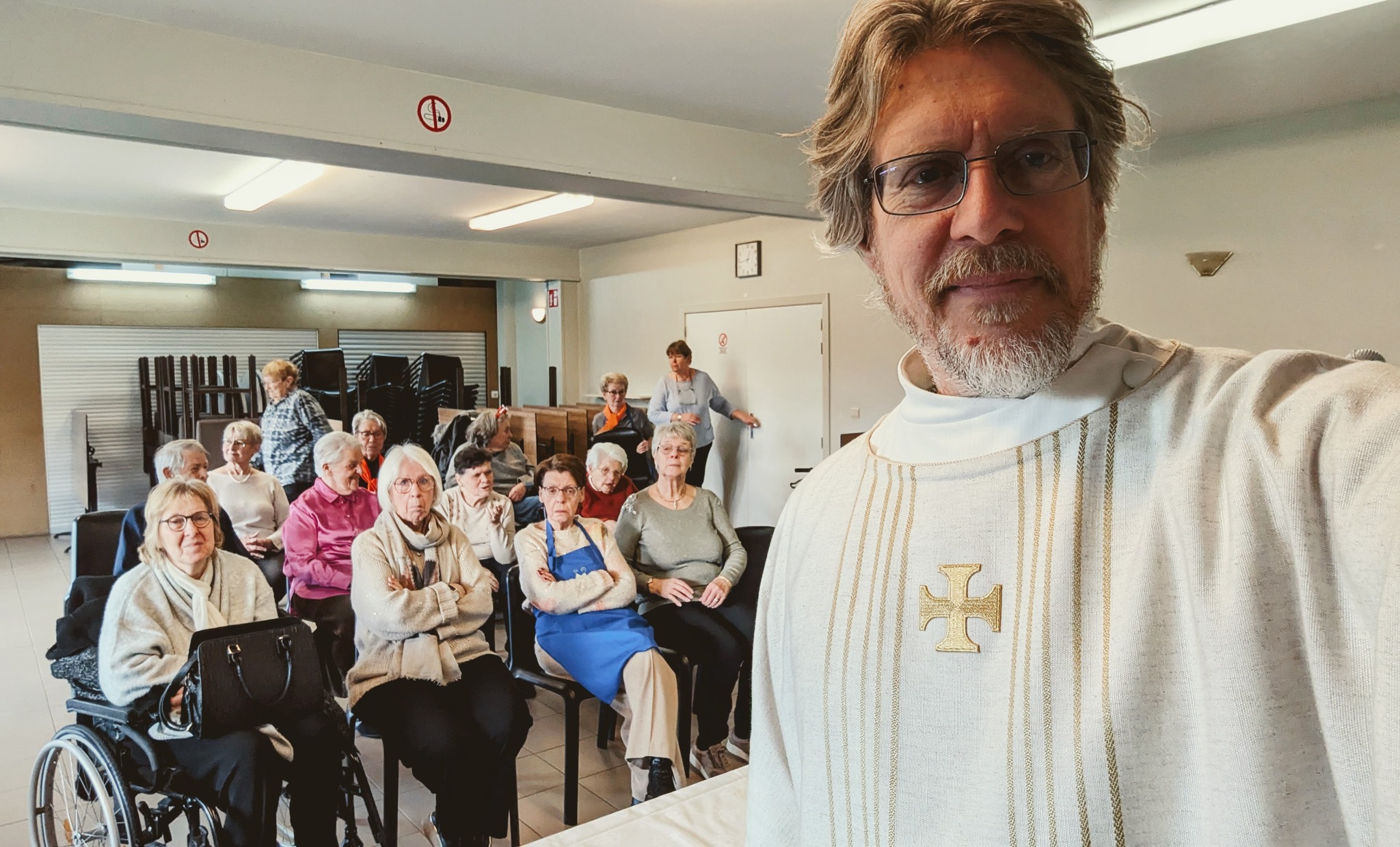 Bij ons kerst al lang begonnen. Vieren met De Glimlach.