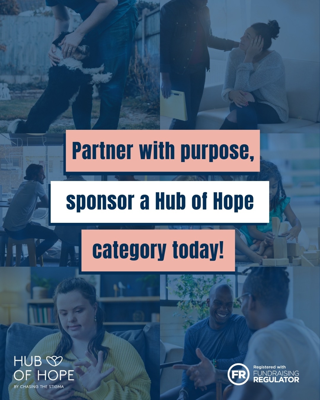 📣 We’ve launched new sponsorship opportunities to help keep the UK’s largest mental health directory free for everyone - organisations, can you help us? 📣
Mental health affects us all differently, and the Hub of Hope breaks down support by specific needs so people can find help that truly fits. We’re now inviting organisations to become category sponsors, supporting areas that align with their values and helping remove barriers to specialist services.
Categories include:
• Anxiety
• Young People
• Bereavement
• LGBTQ+ Support
• Men’s Mental Health
• Disability
👉 You can speak directly to our Director of Business and Operational Development, Chris Clarke via chris@chasingthestigma.co.uk or visit the link in our bio and click 'partnerships'
Get in touch to learn more and help hundreds of thousands of people access the support they need, whenever they need it. 🫶