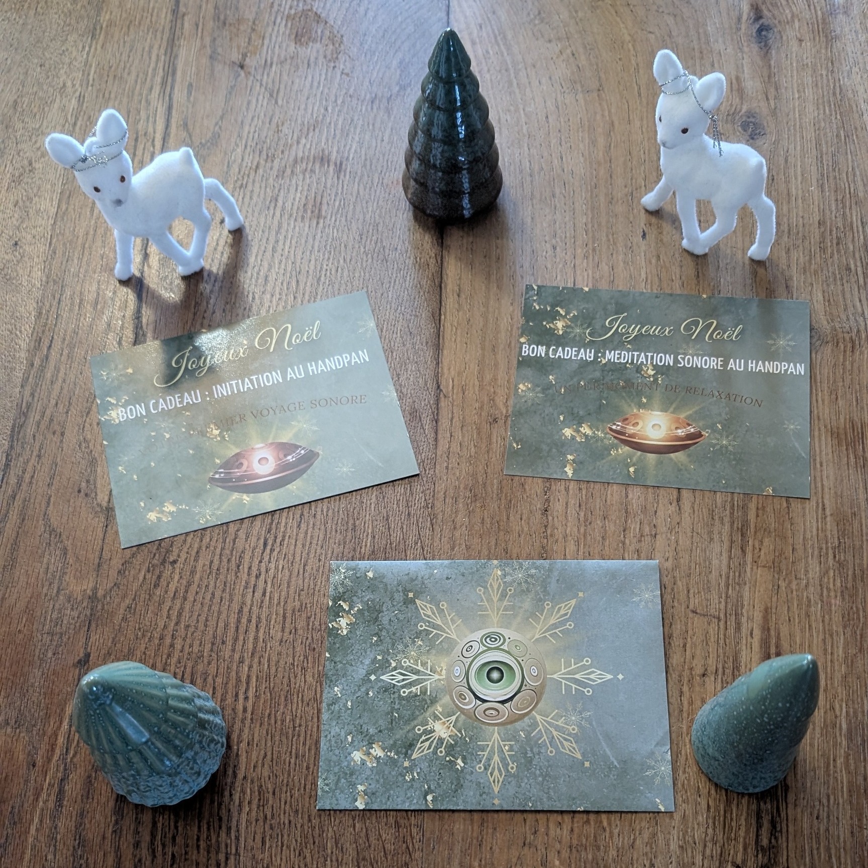 🎁🎄 Les bons cadeaux de Noël sont arrivés 🎄🎁
🎶 Bon Cadeau : Initiation au handpan : 20€
1 heure de cours privé avec moi pour découvrir cet instrument incroyable.🎶
🧘♀️Bon Cadeau : Méditation sonore au handpan : 10€
1 heure de méditation sonore en groupe.
Idéal pour venir découvrir les bienfaits de la méditation 🧘
Envoyez-moi un message pour réserver vos Bons Cadeaux 🎁🎅
Possibilité d'envoi par voie postale
✨ Prenez soin de vous ✨