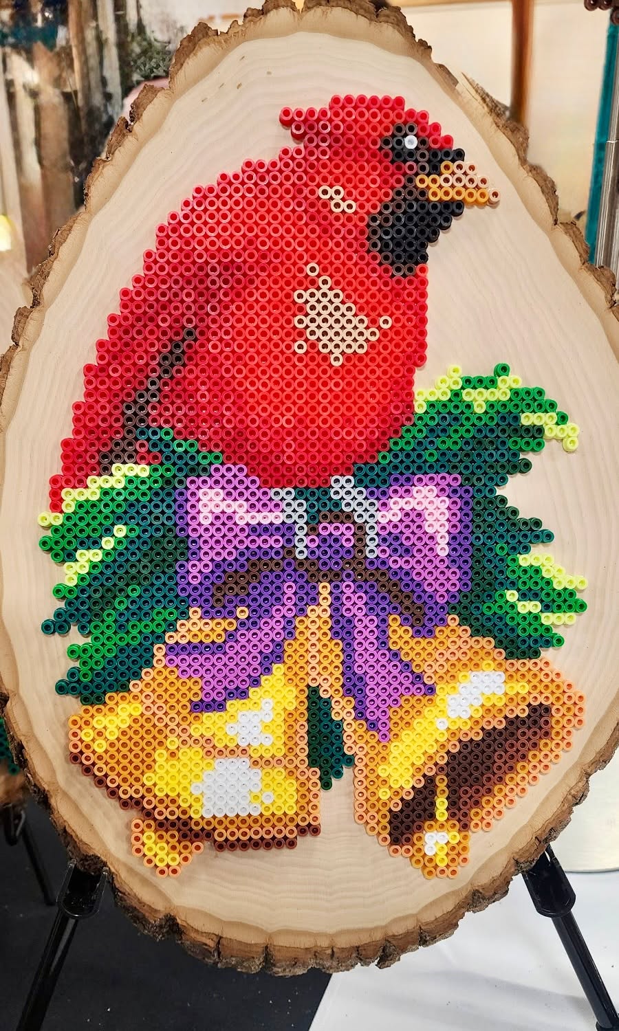 This project contains approximately 2,990 beads and took me 11 hours to complete.